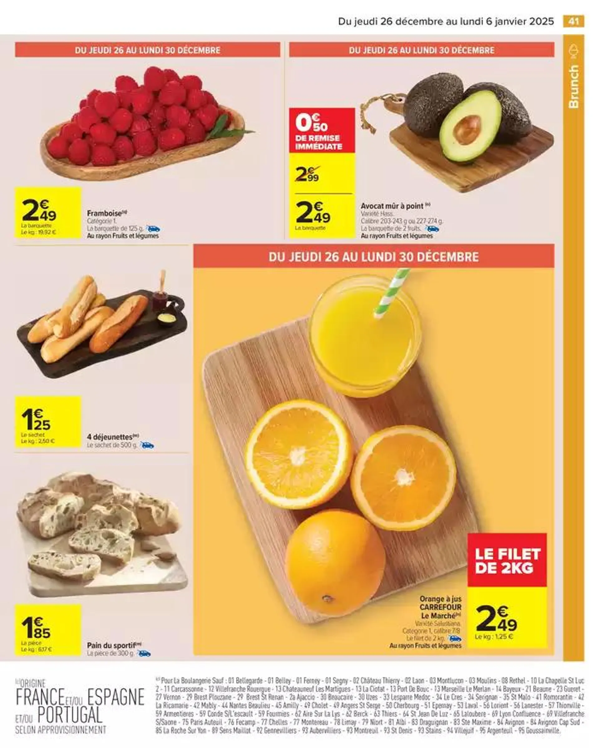 - 50% SUR LE 2ÈME PRODUIT du 26 décembre au 6 janvier 2025 - Catalogue page 47