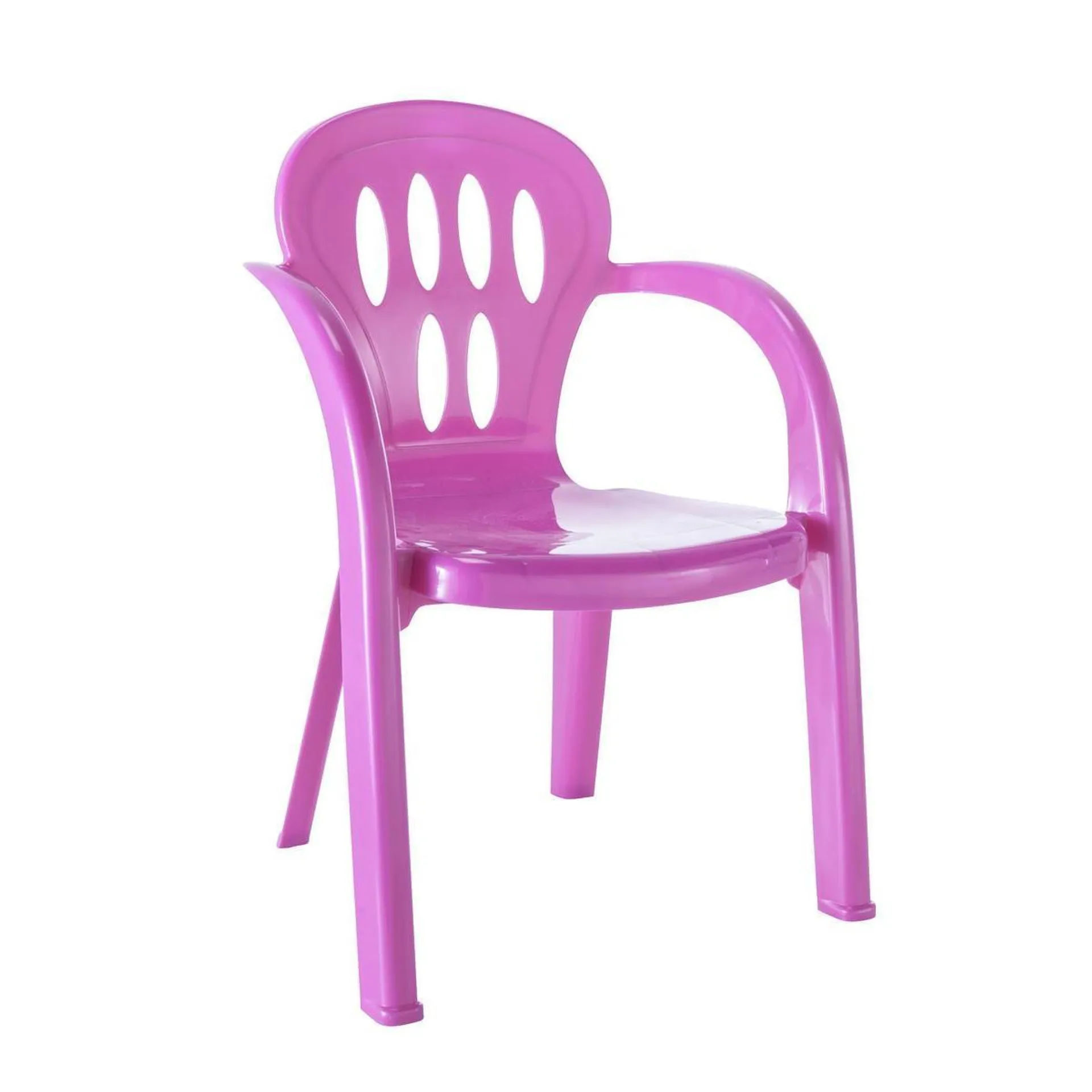 Chaise pour enfant - Polypropylène - 35 x 31 x 50,5 cm - Rose