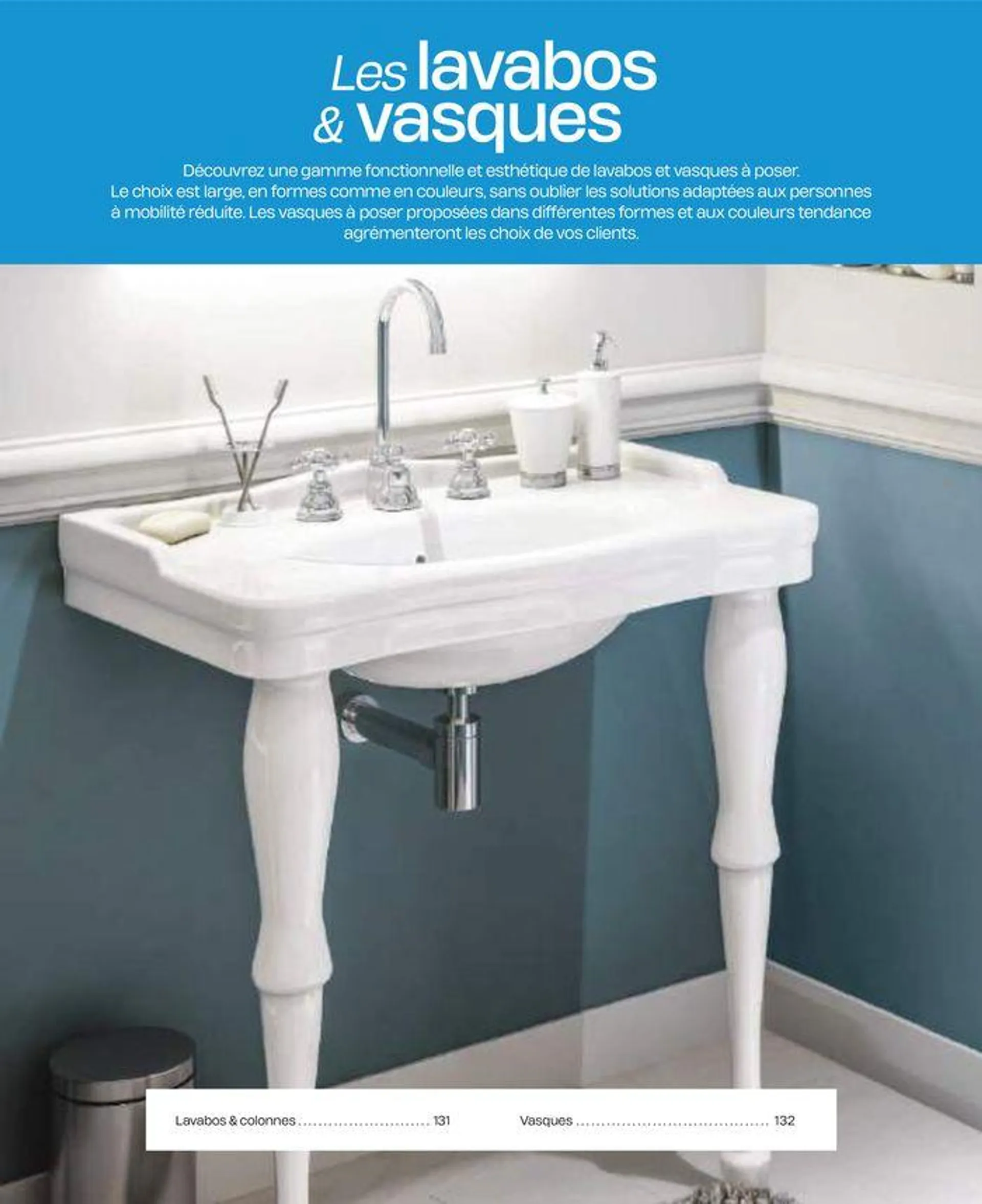 La salle de bain en toute sérénité du 2 juillet au 31 décembre 2024 - Catalogue page 129