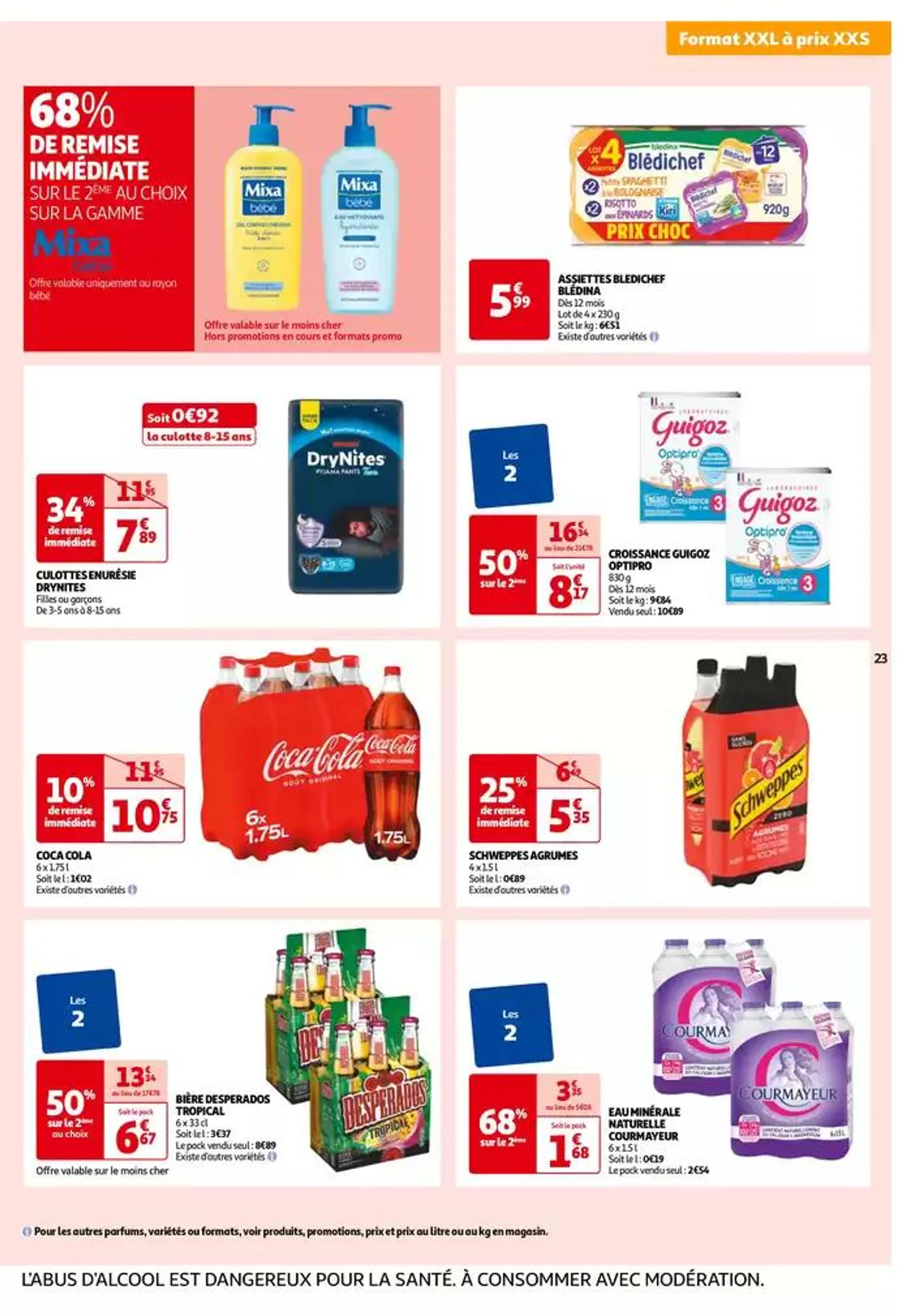 Top depart : 25 jours Auchan  du 29 octobre au 4 novembre 2024 - Catalogue page 23