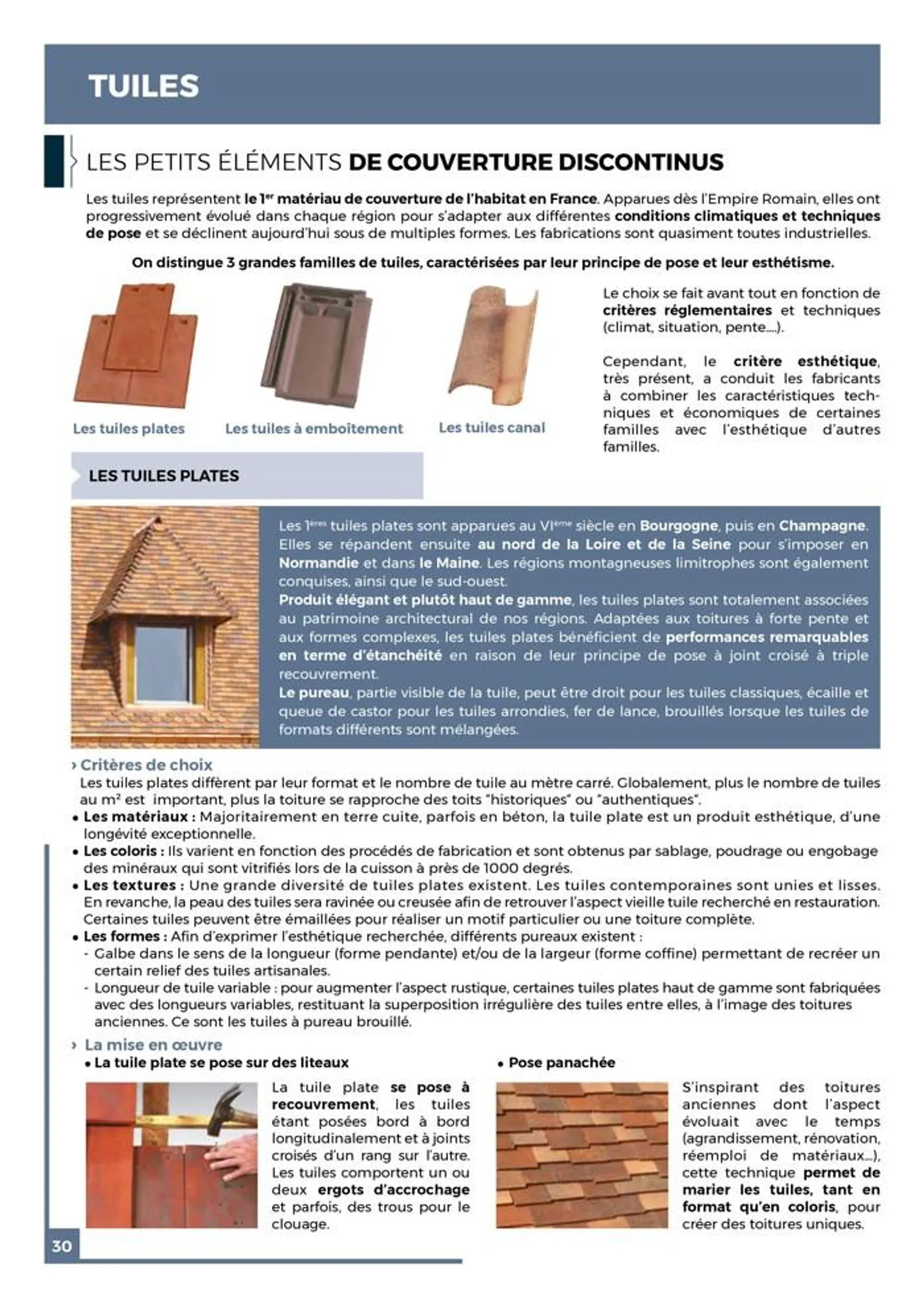 Guide Toiture du 19 juin au 31 janvier 2025 - Catalogue page 30