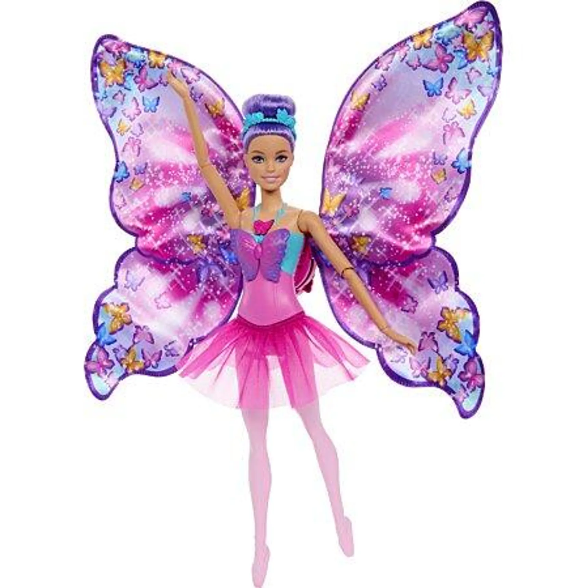 Barbie - De Danseuse à Papillon - Poupée transformation 2 en 1