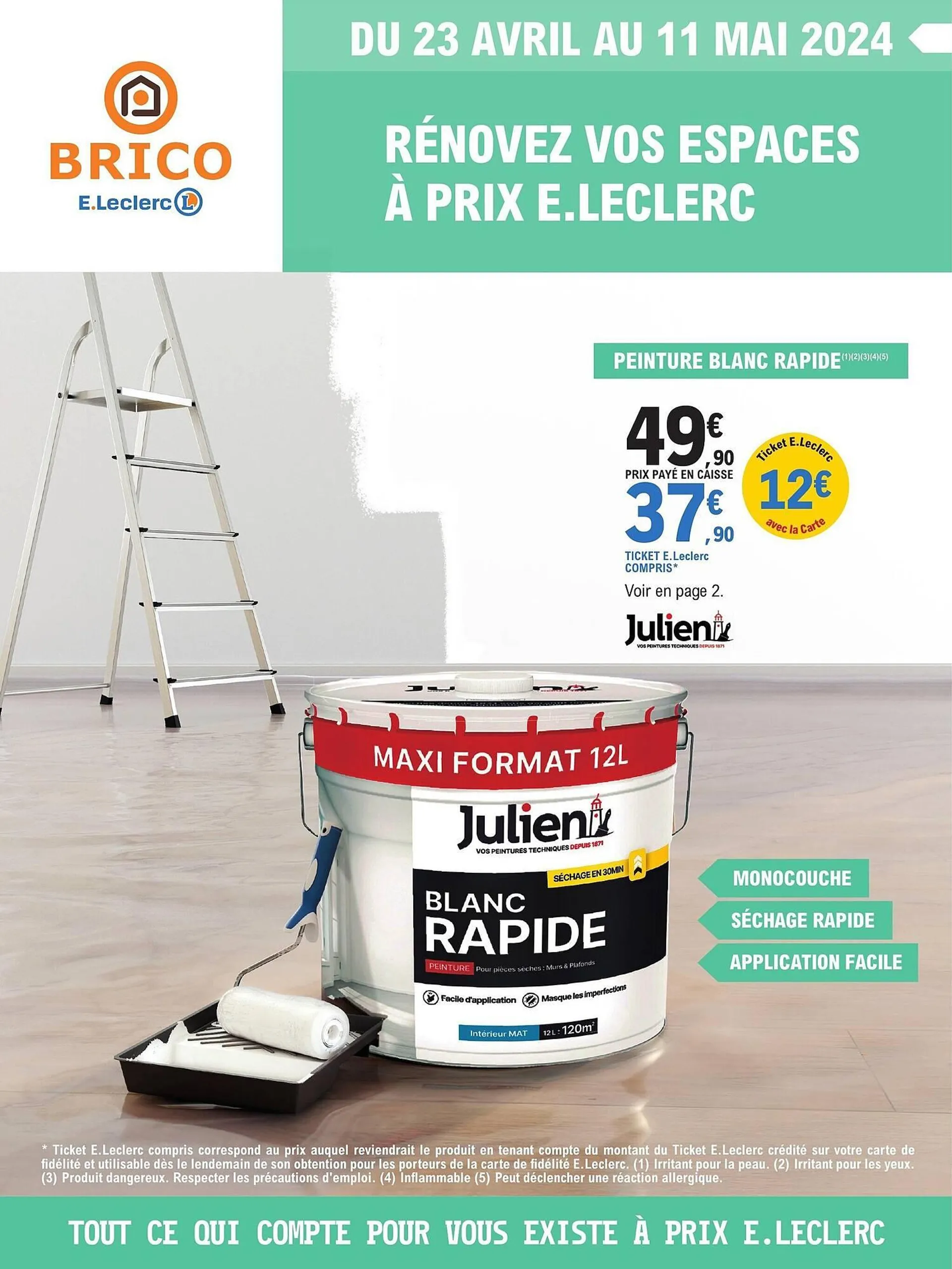 Catalogue E.Leclerc Brico - 1