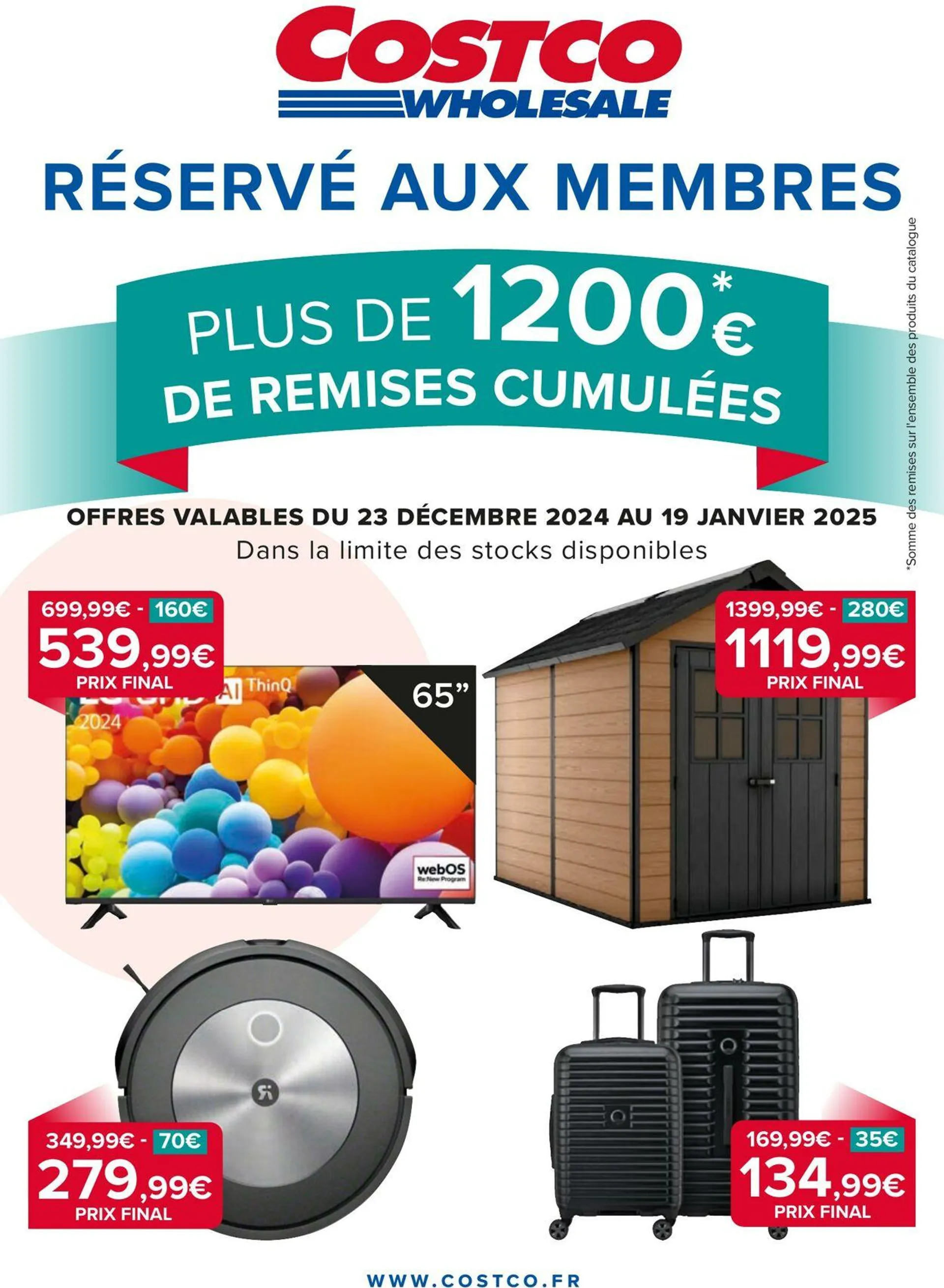 Costco du 23 décembre au 19 janvier 2026 - Catalogue page 1