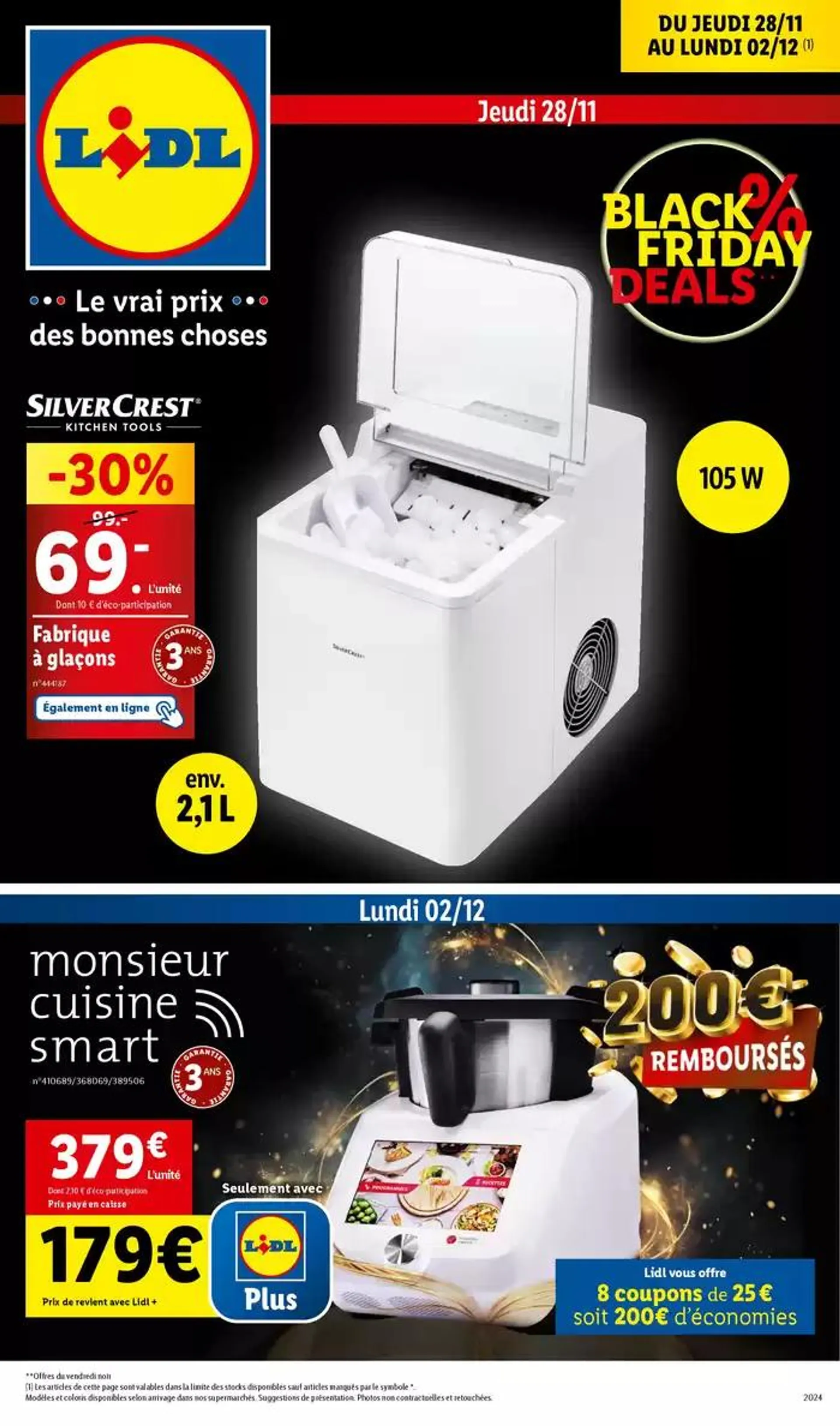 Cette semaine, retrouvez les indispensables de cuisine Lidl à des prix réduits. - 1