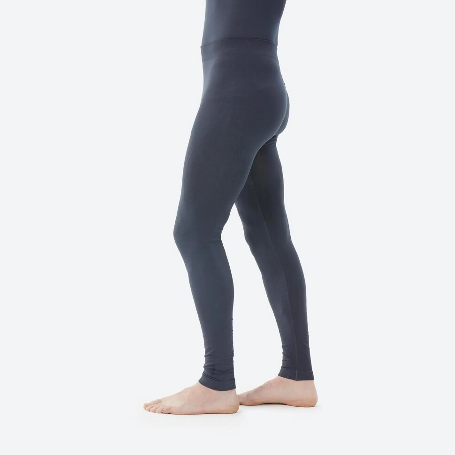 Sous-vêtement thermique de ski homme BL 500 seamless bas - Gris foncé