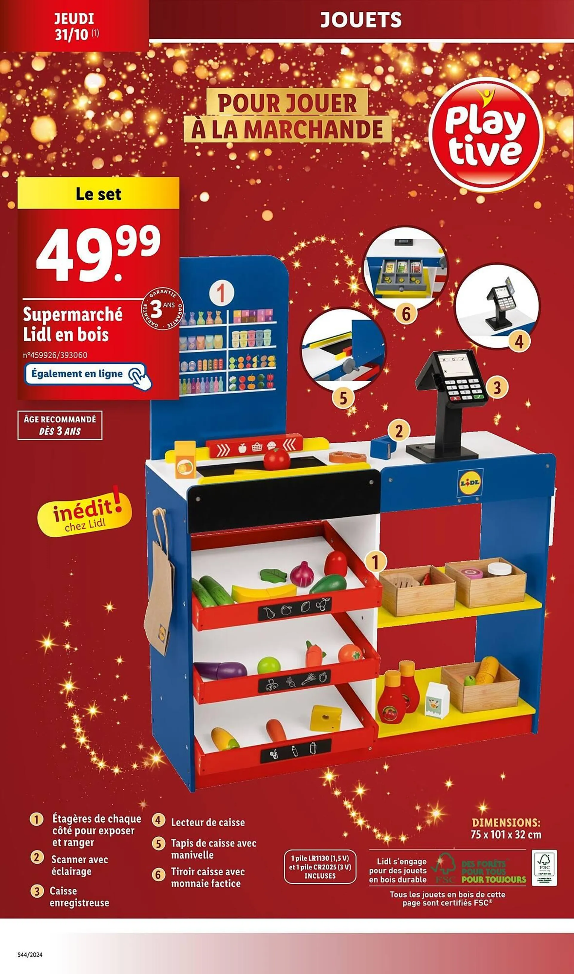 Catalogue Lidl du 28 octobre au 31 octobre 2024 - Catalogue page 34