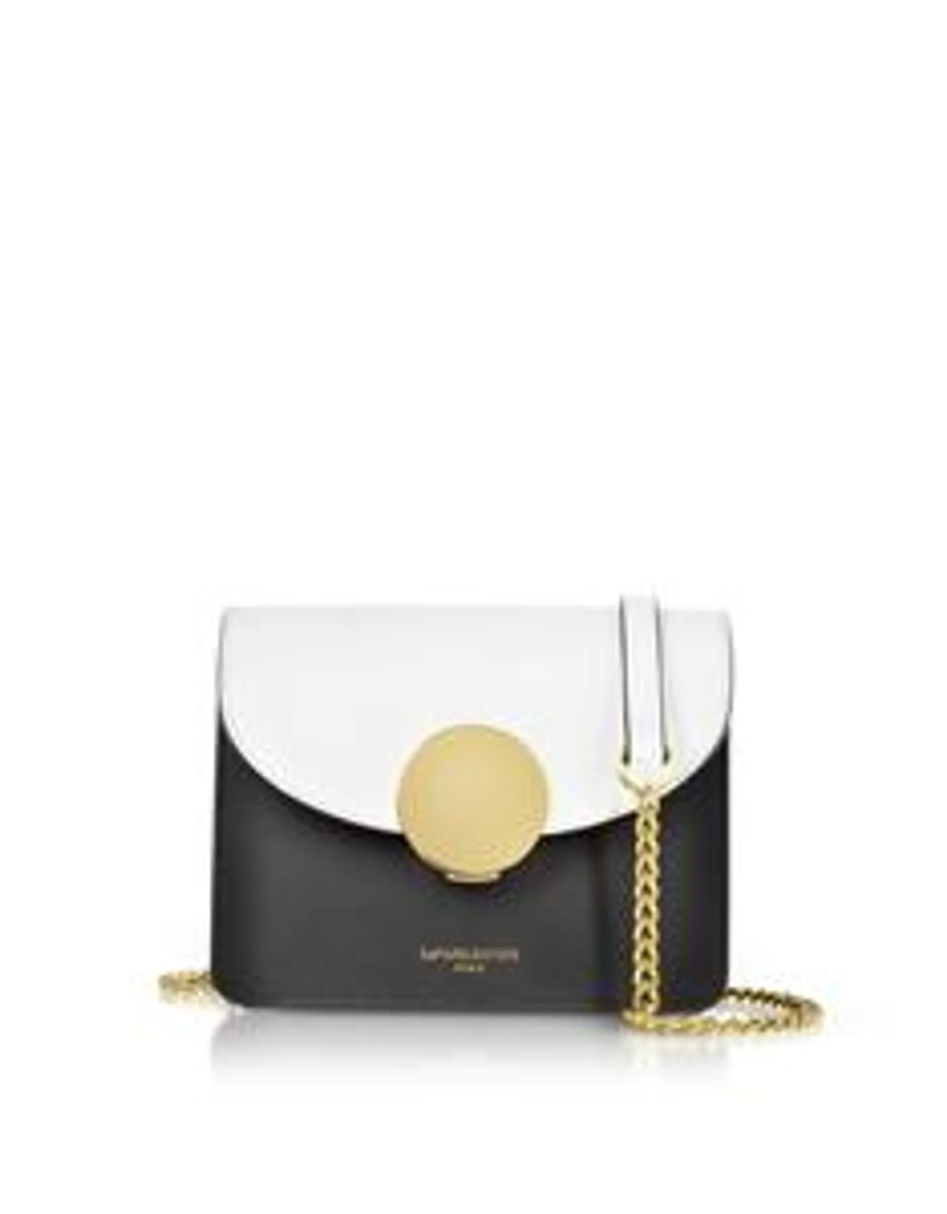 LE PARMENTIER - New Ondina Mini Color Block Shoulder Bag