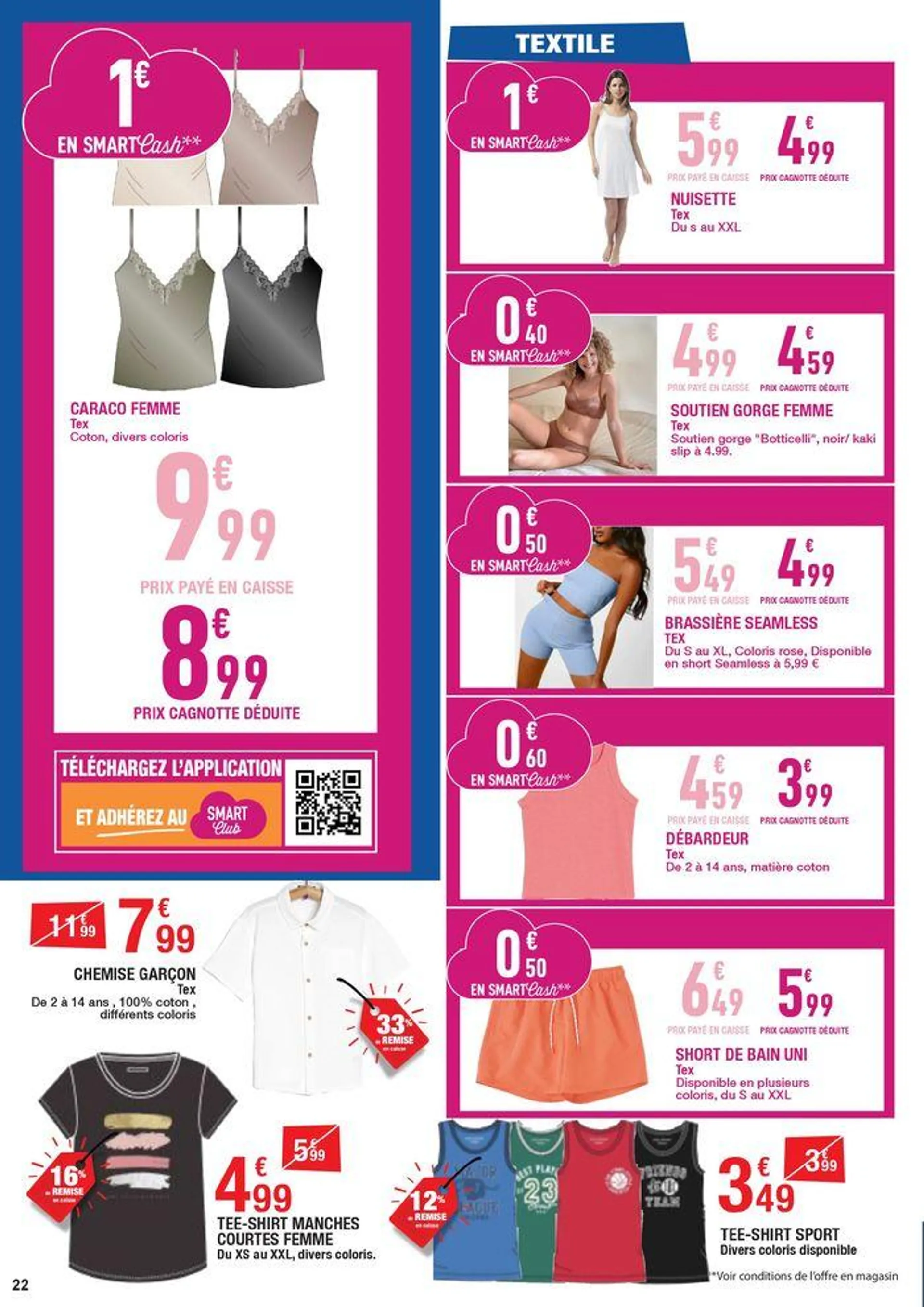 Carrefour SURGELES & FETE DE LA MER - Les JO de Paris du 23 juillet au 4 août 2024 - Catalogue page 22