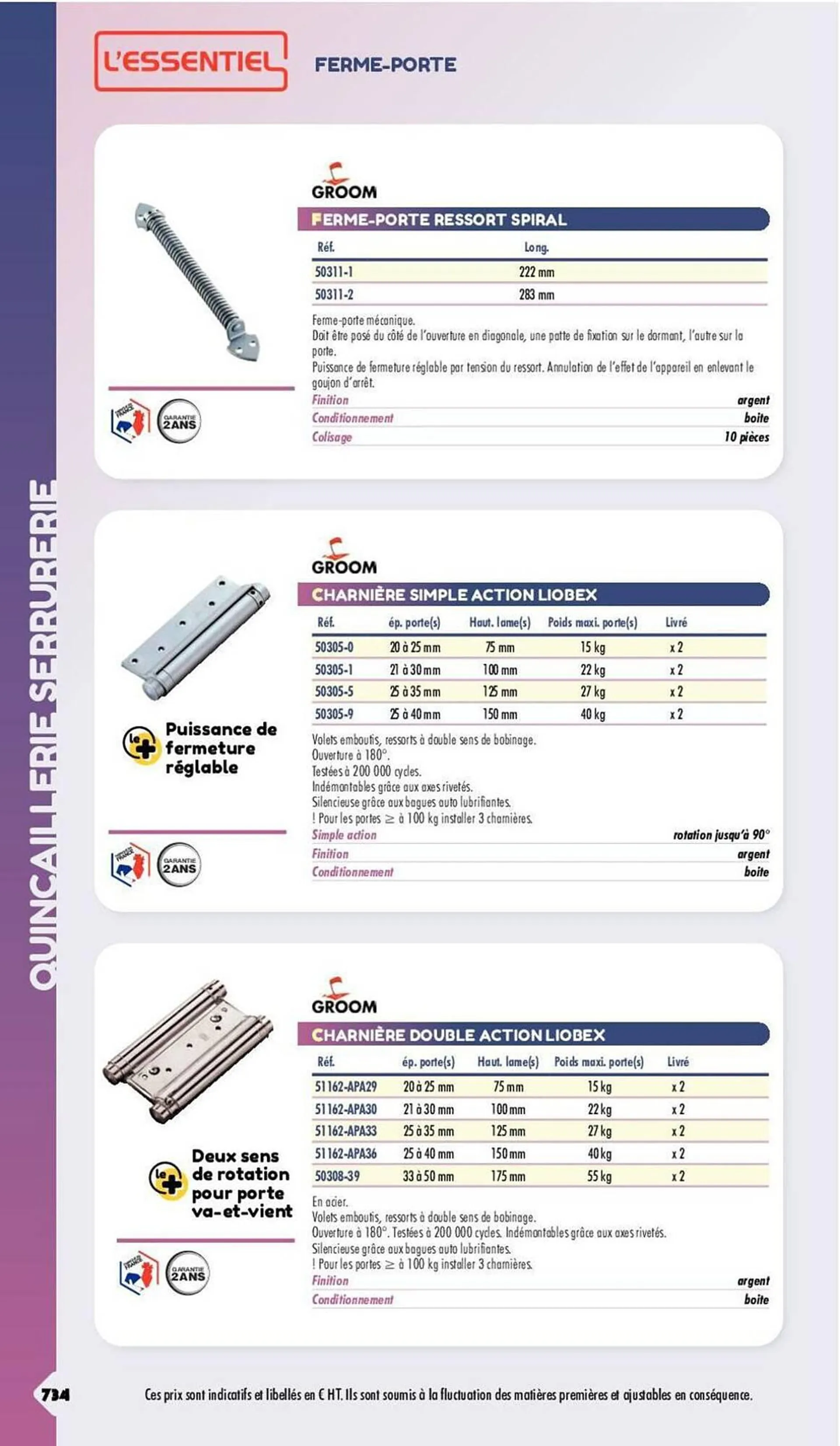 Catalogue Master Pro du 3 janvier au 31 décembre 2024 - Catalogue page 706