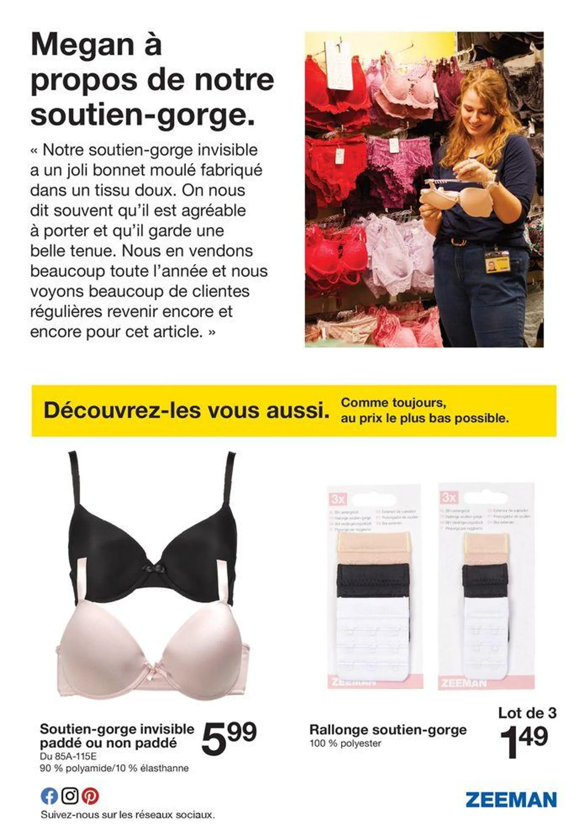 Dans nos magasins, nous voyons beaucoup de clients revenir encore et encore pour nos produits. - 17