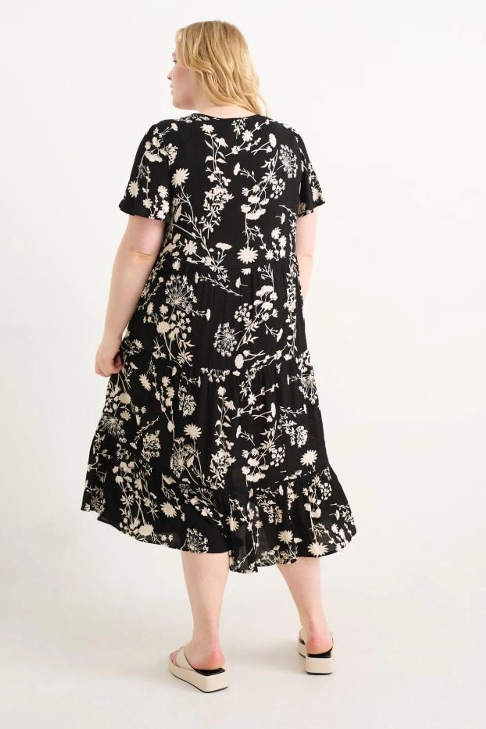 Viscose dress - floral