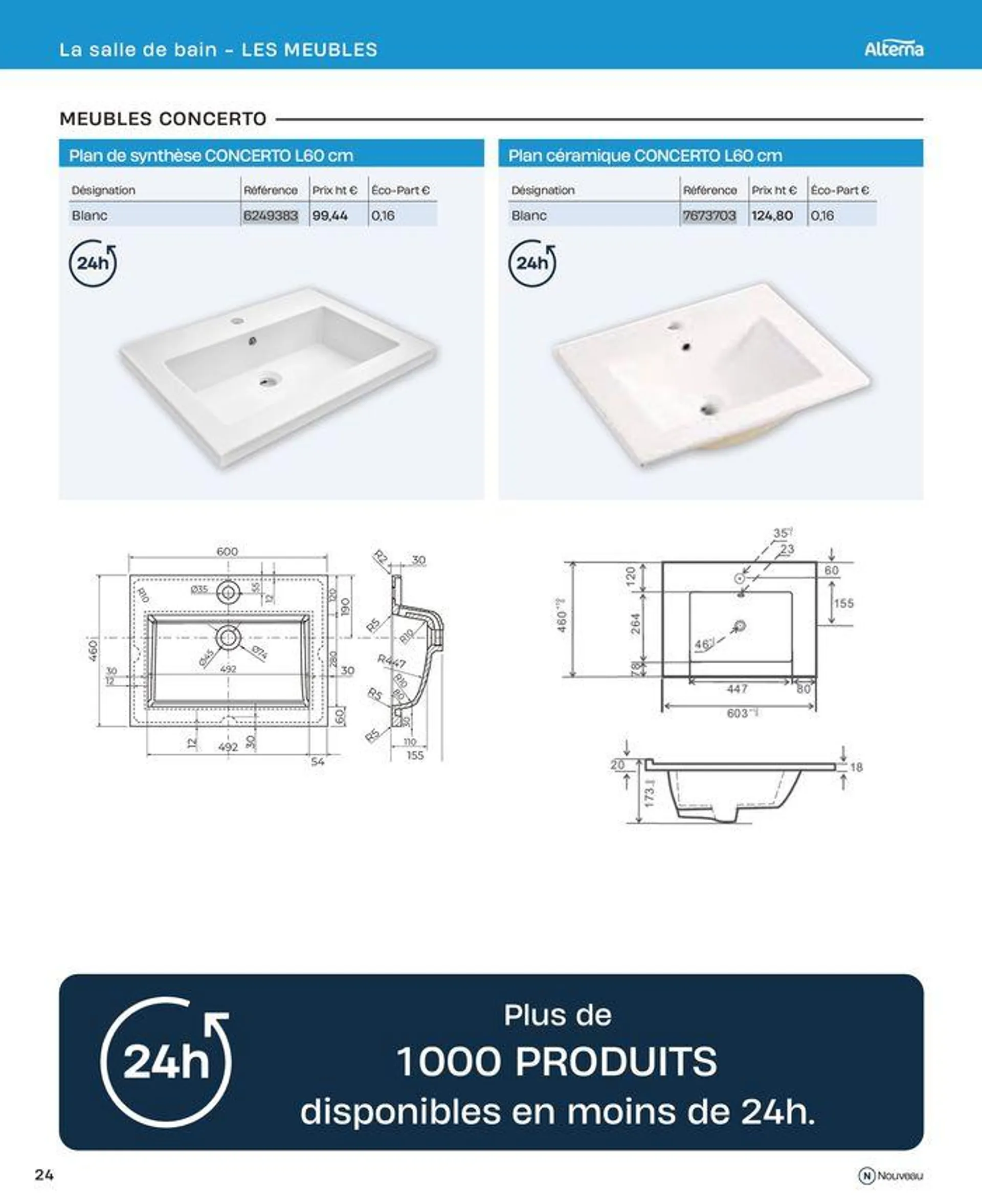 La salle de bain en toute sérénité du 2 juillet au 31 décembre 2024 - Catalogue page 24