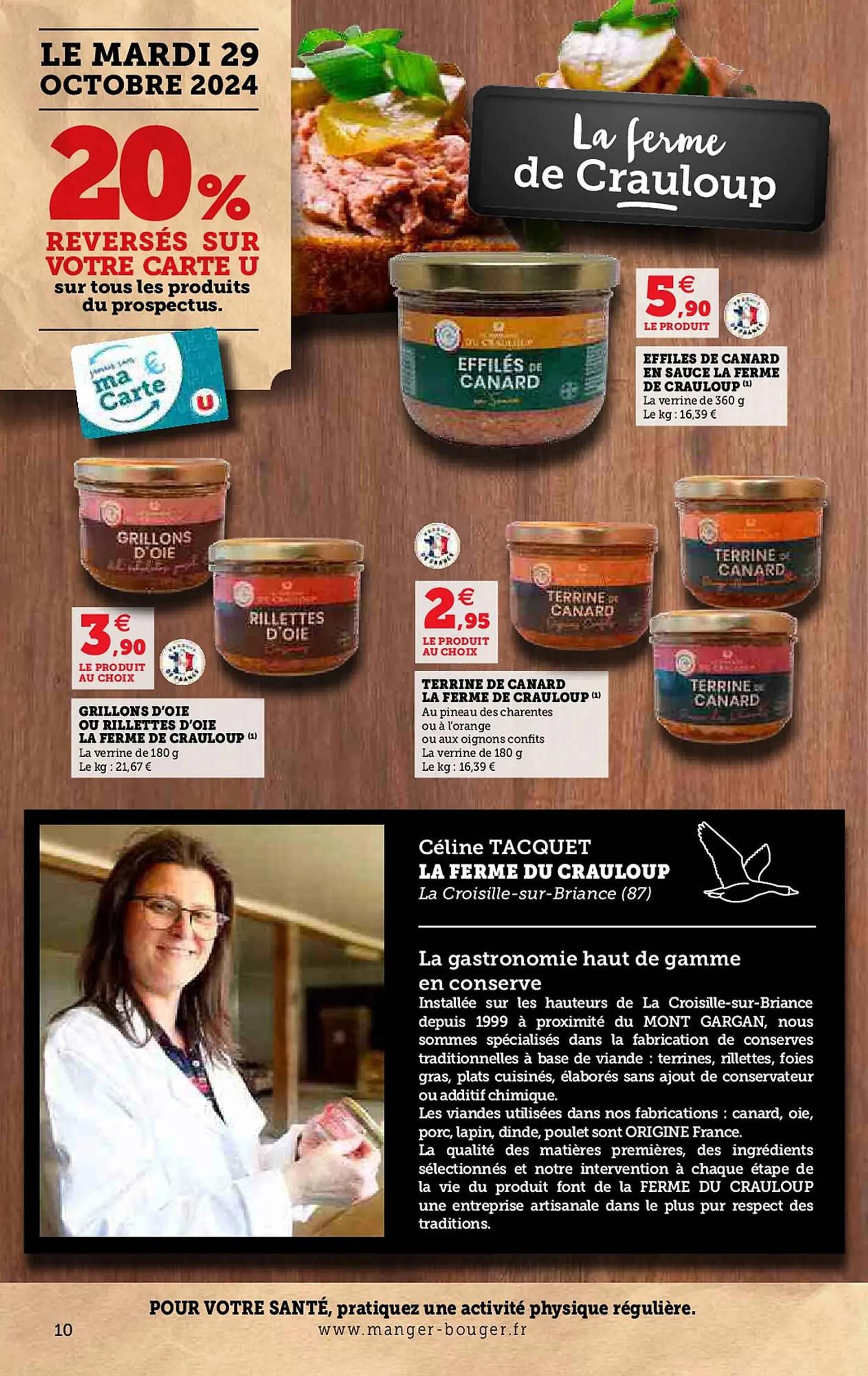 Catalogue Super U du 22 octobre au 3 novembre 2024 - Catalogue page 10