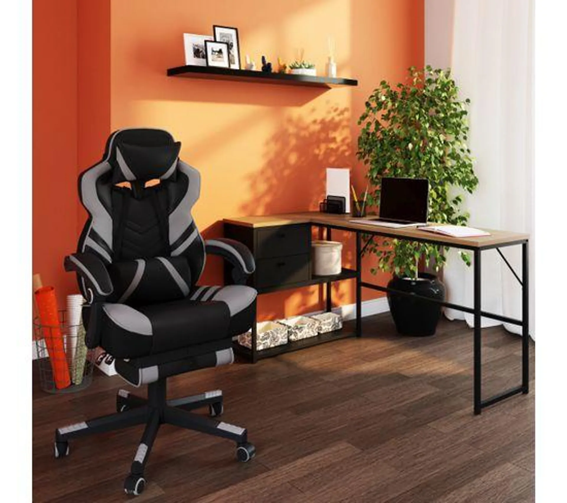 Fauteuil de bureau RELOAD Noir et gris