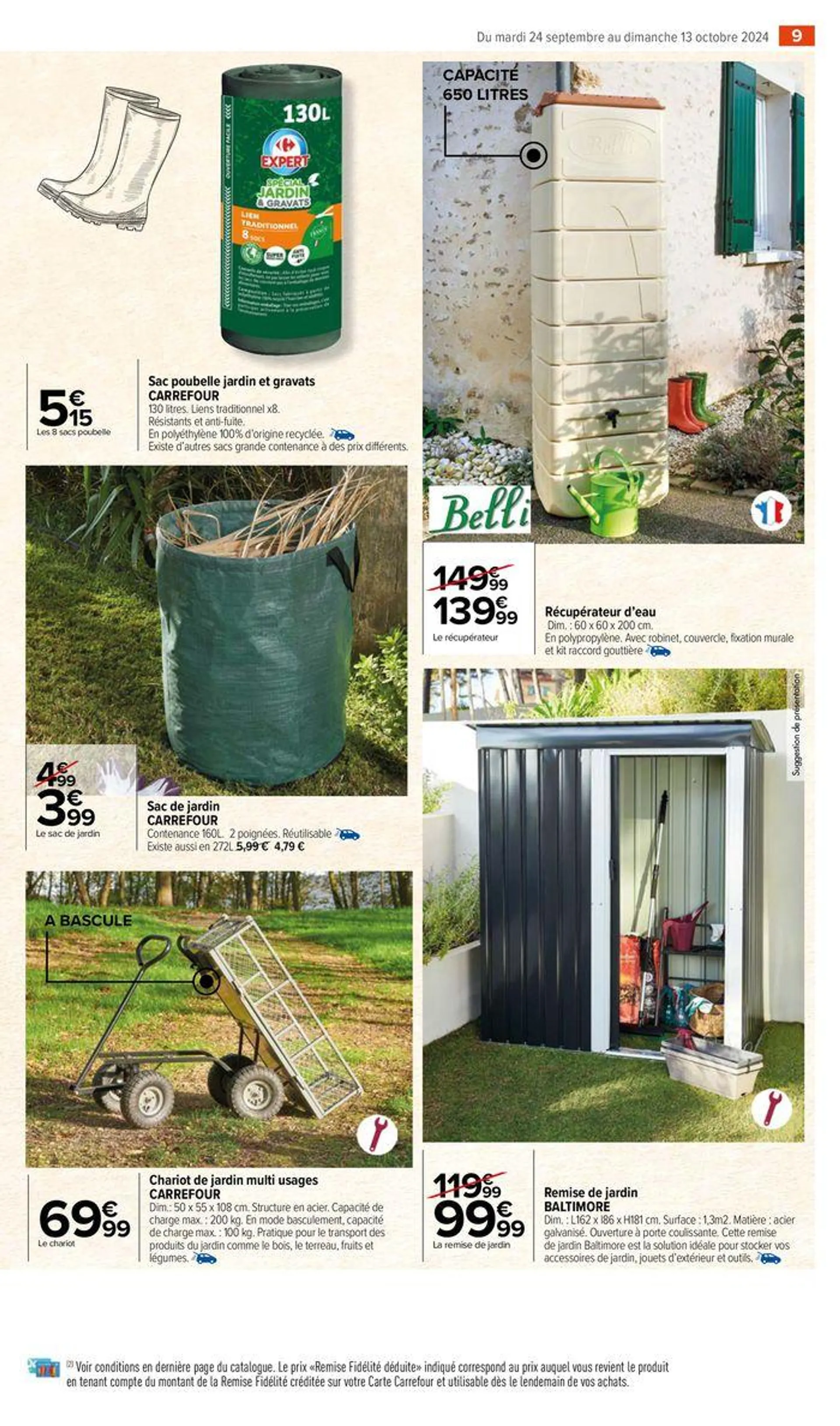 BRICO & JARDIN AUTOMNE du 24 septembre au 13 octobre 2024 - Catalogue page 11