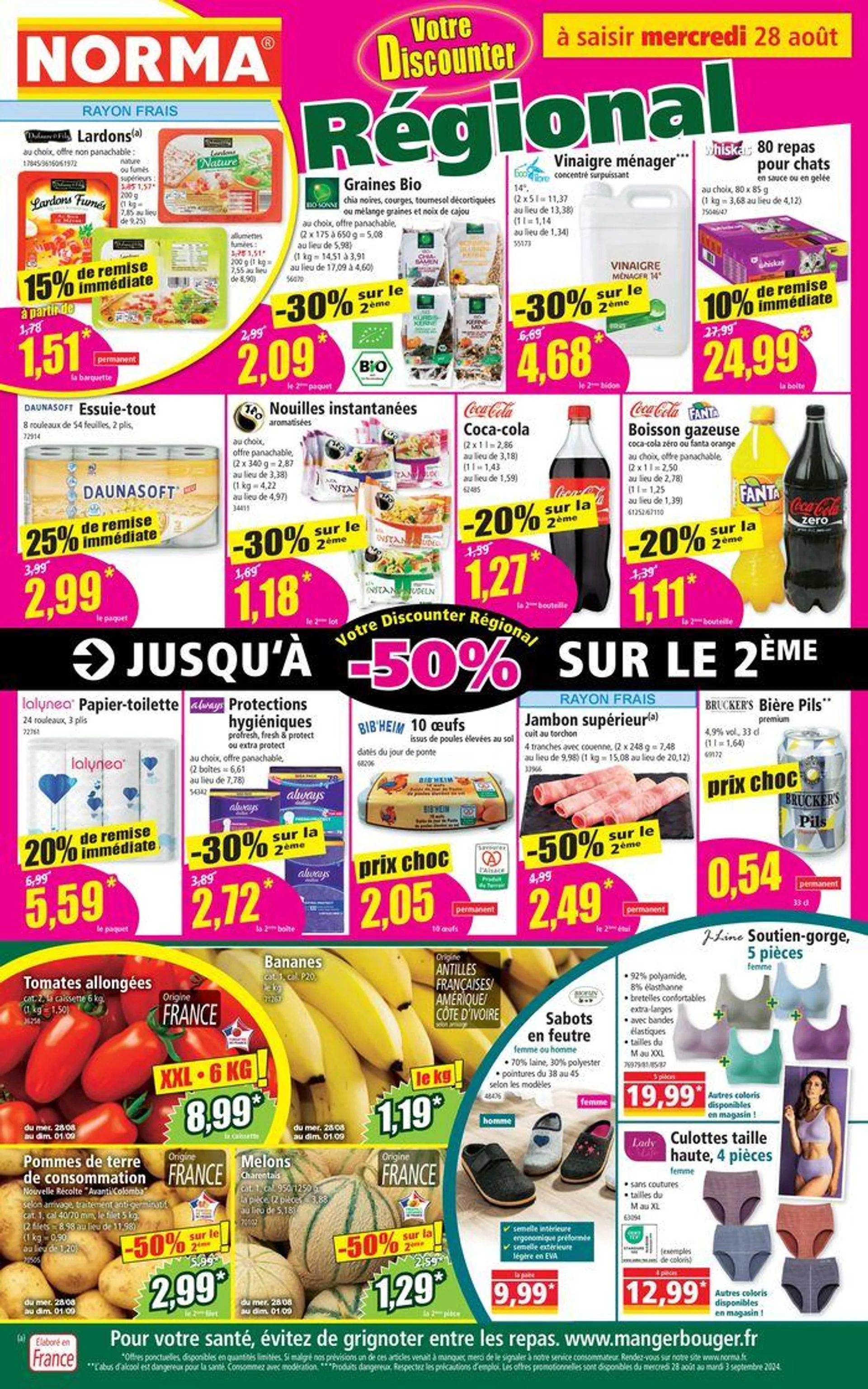 JUSQU‘À -50% SUR LE 2ÈME - 1