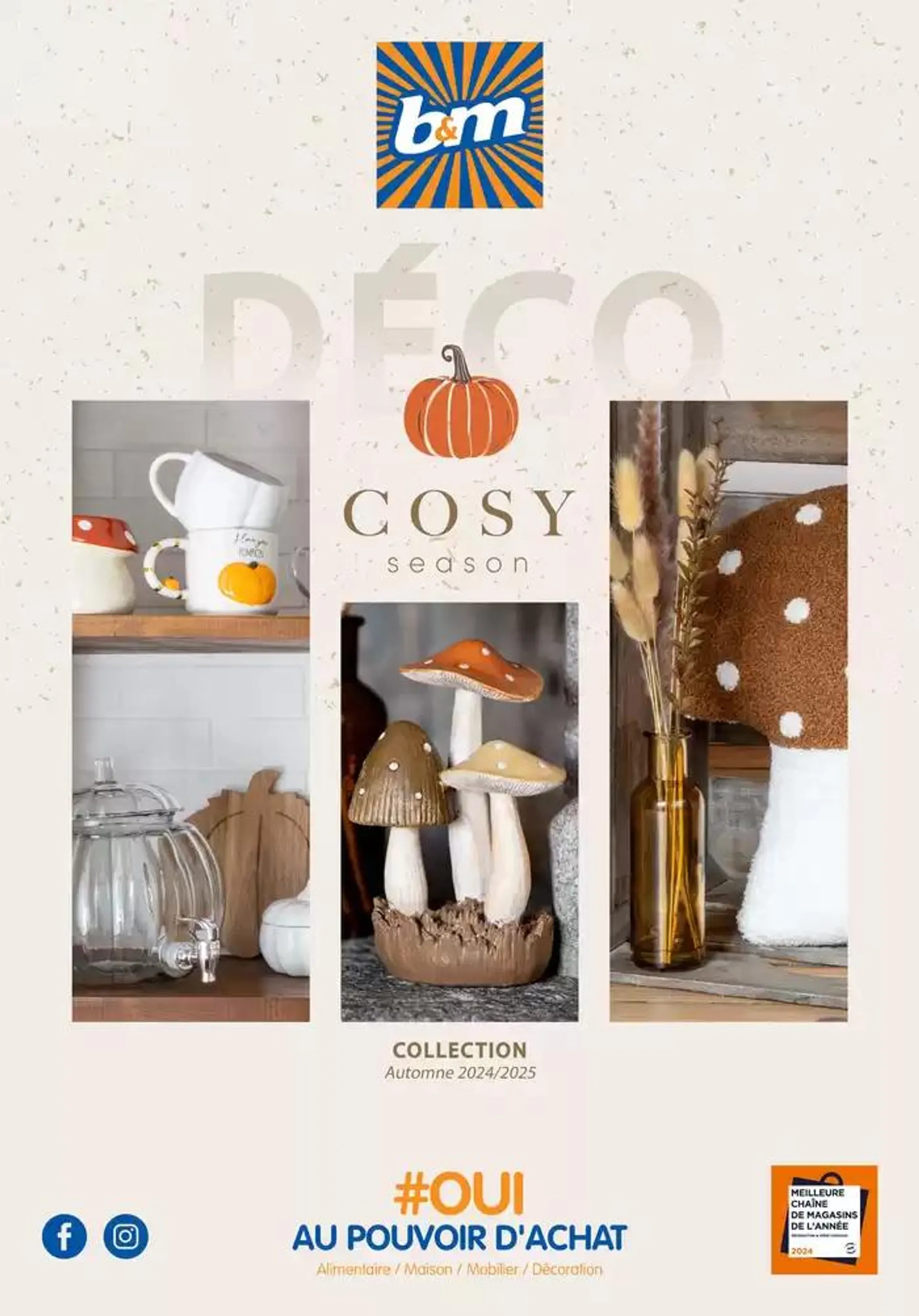 Déco - Cosy Season du 19 octobre au 31 octobre 2024 - Catalogue page 1