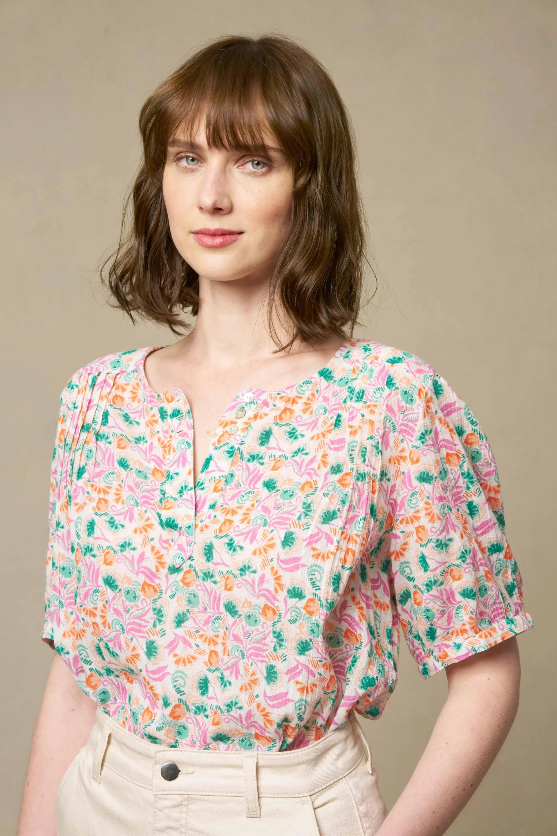 PEMA BLOUSE - PRINT BALI