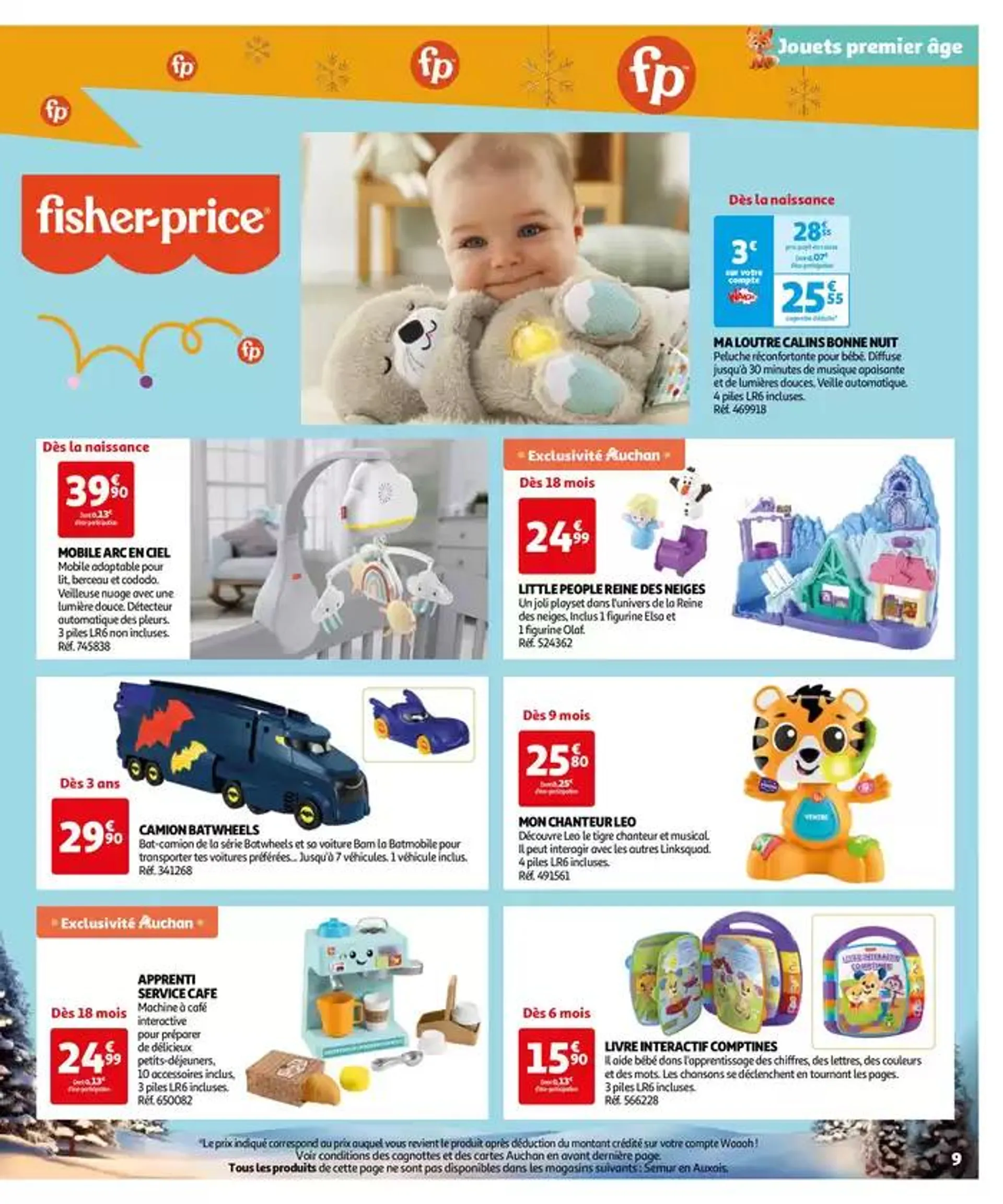 Réveillons Noël, un max de promos pour les fêtes du 11 octobre au 6 décembre 2024 - Catalogue page 9