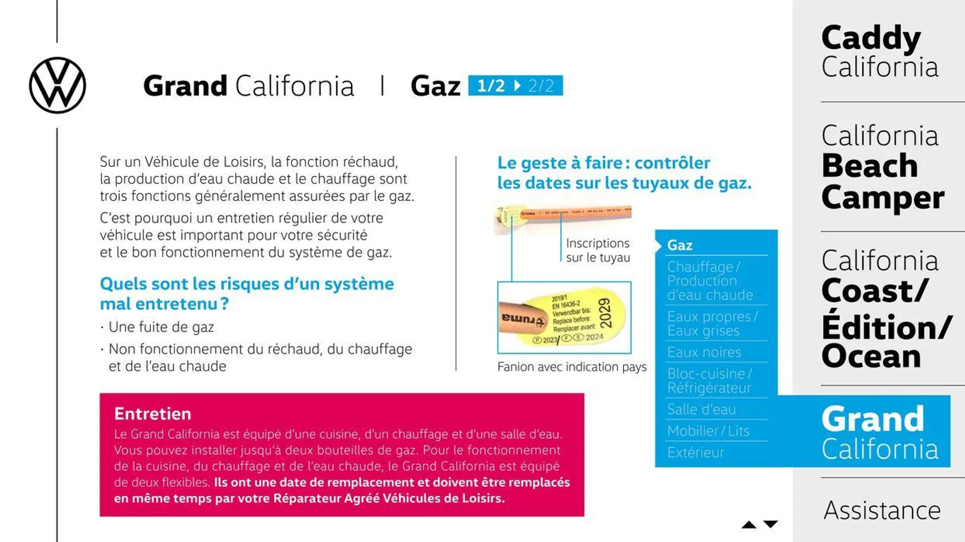 Tout savoir sur l’entretien de votre Véhicule de Loisirs Volkswagen du 23 juillet au 23 juillet 2025 - Catalogue page 10