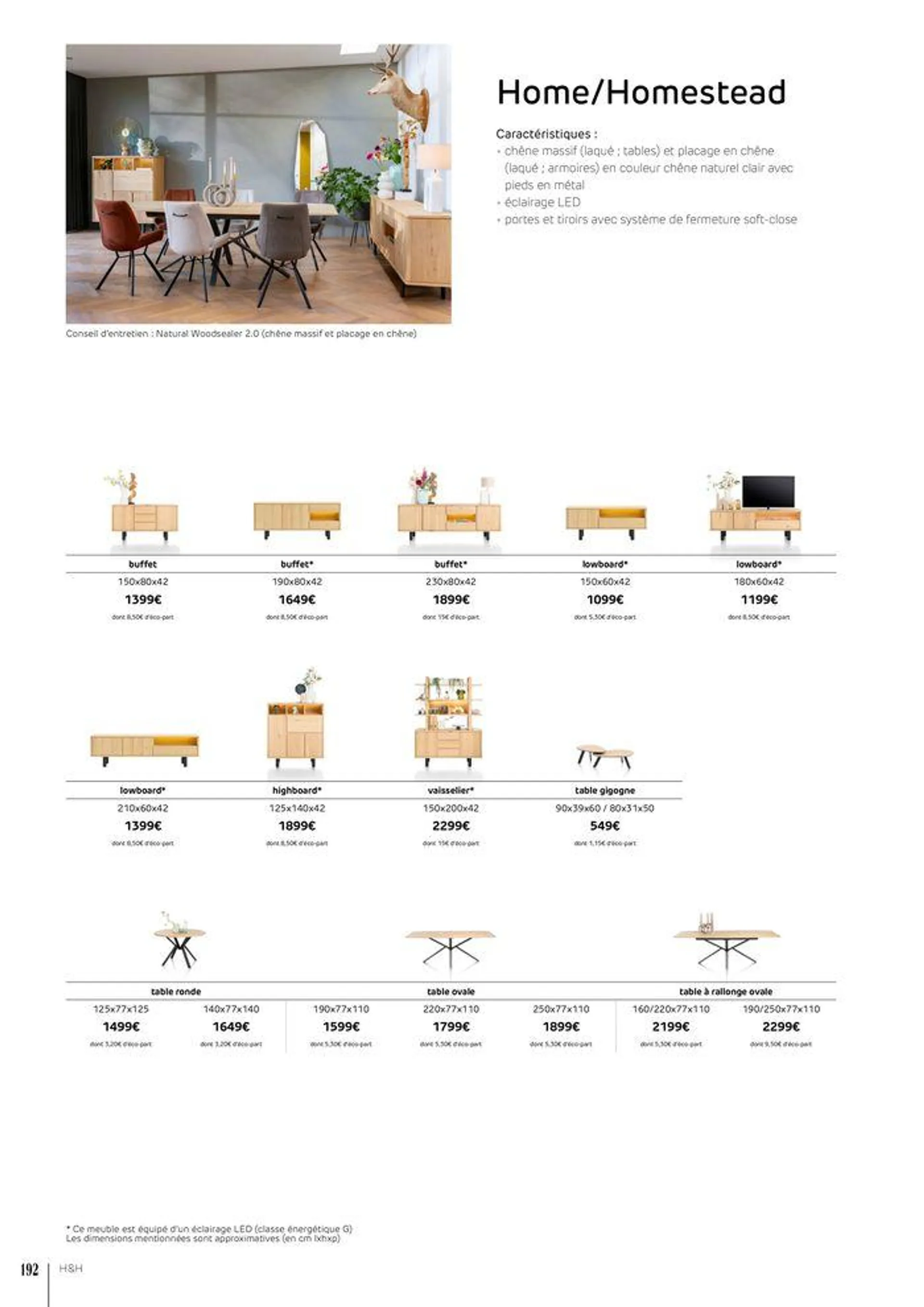 FAUTEUILS ET CANAPÉS  du 15 février au 30 novembre 2024 - Catalogue page 192