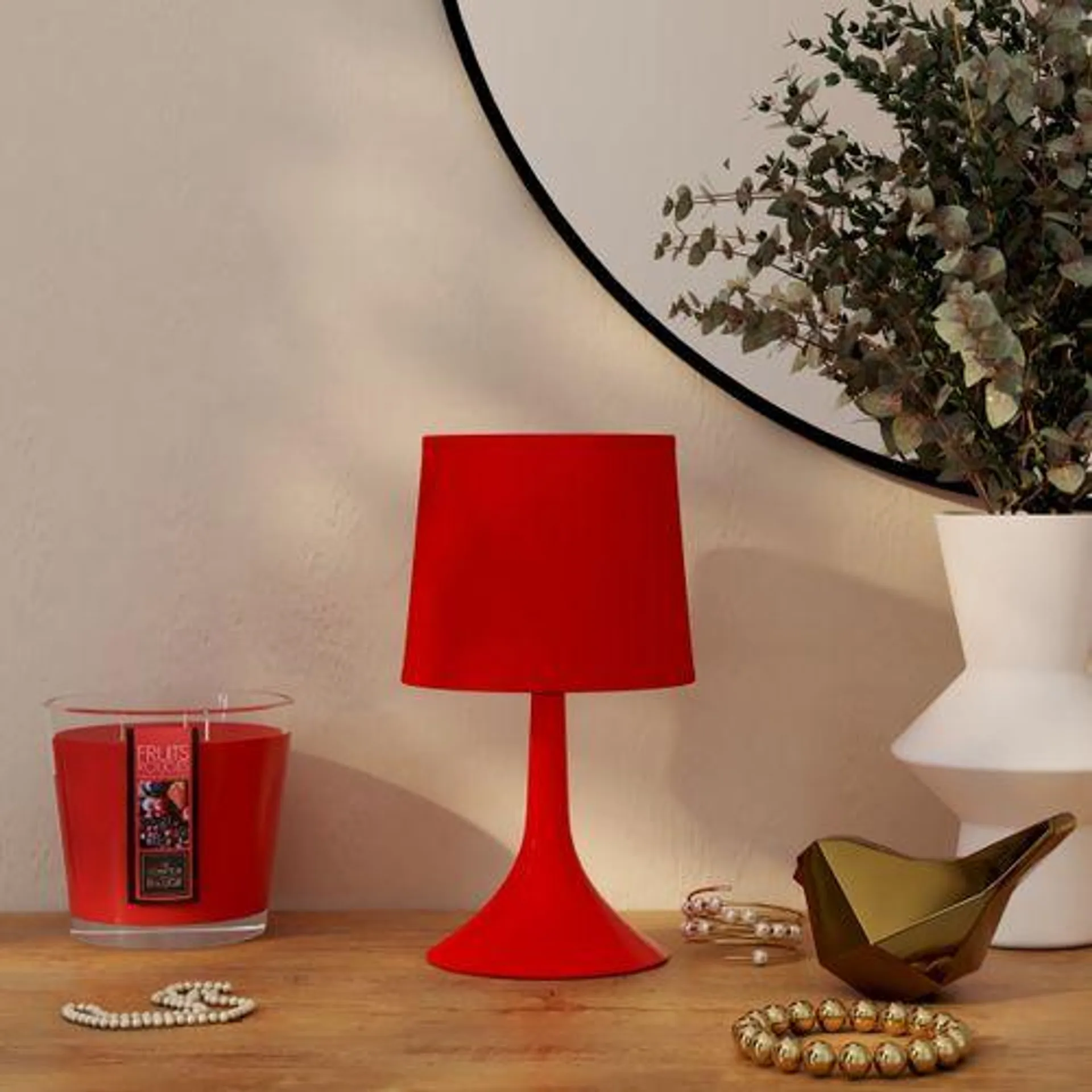 Lampe de chevet PICOLA Rouge