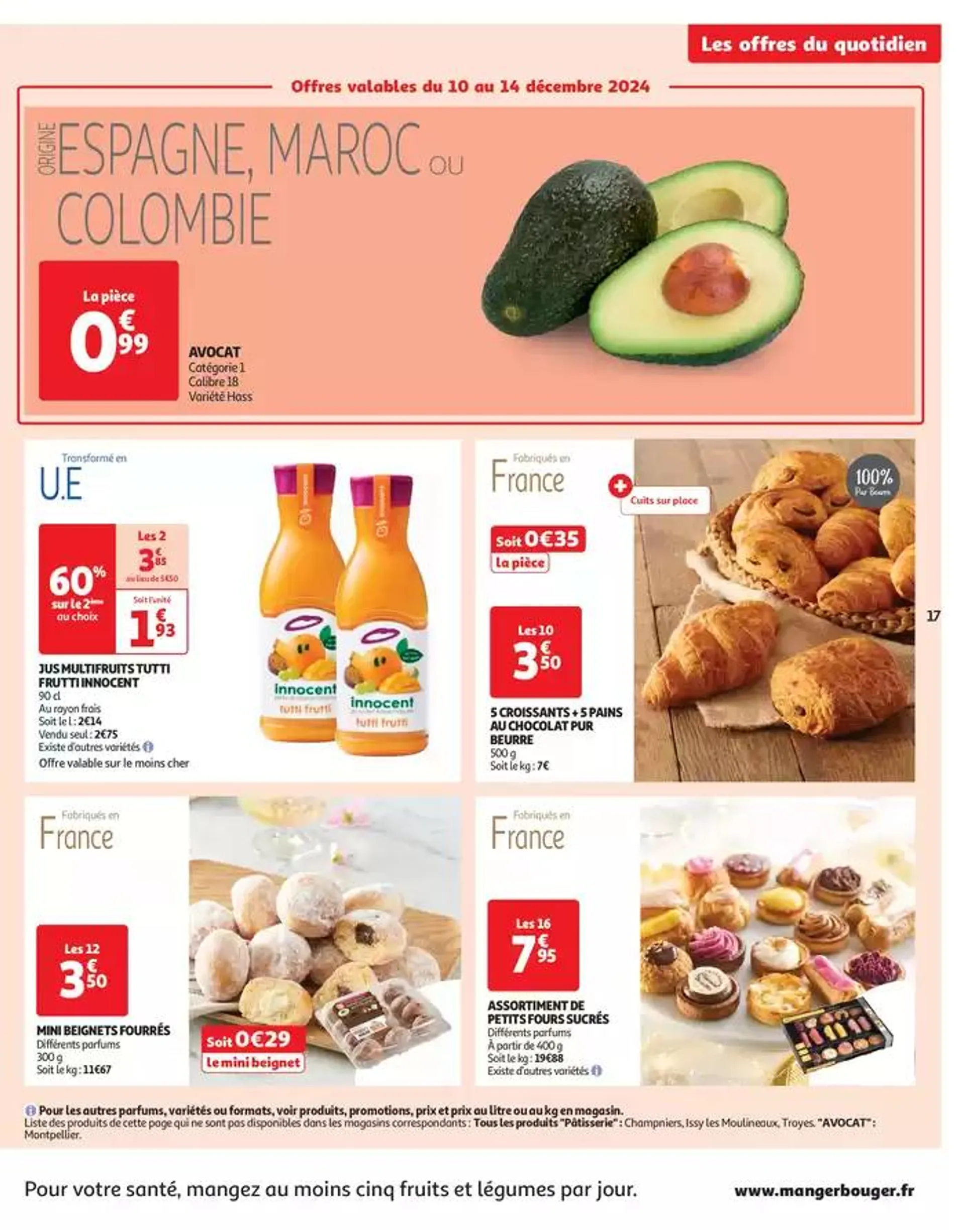 25 offres à prix essentiels  du 10 décembre au 16 décembre 2024 - Catalogue page 17