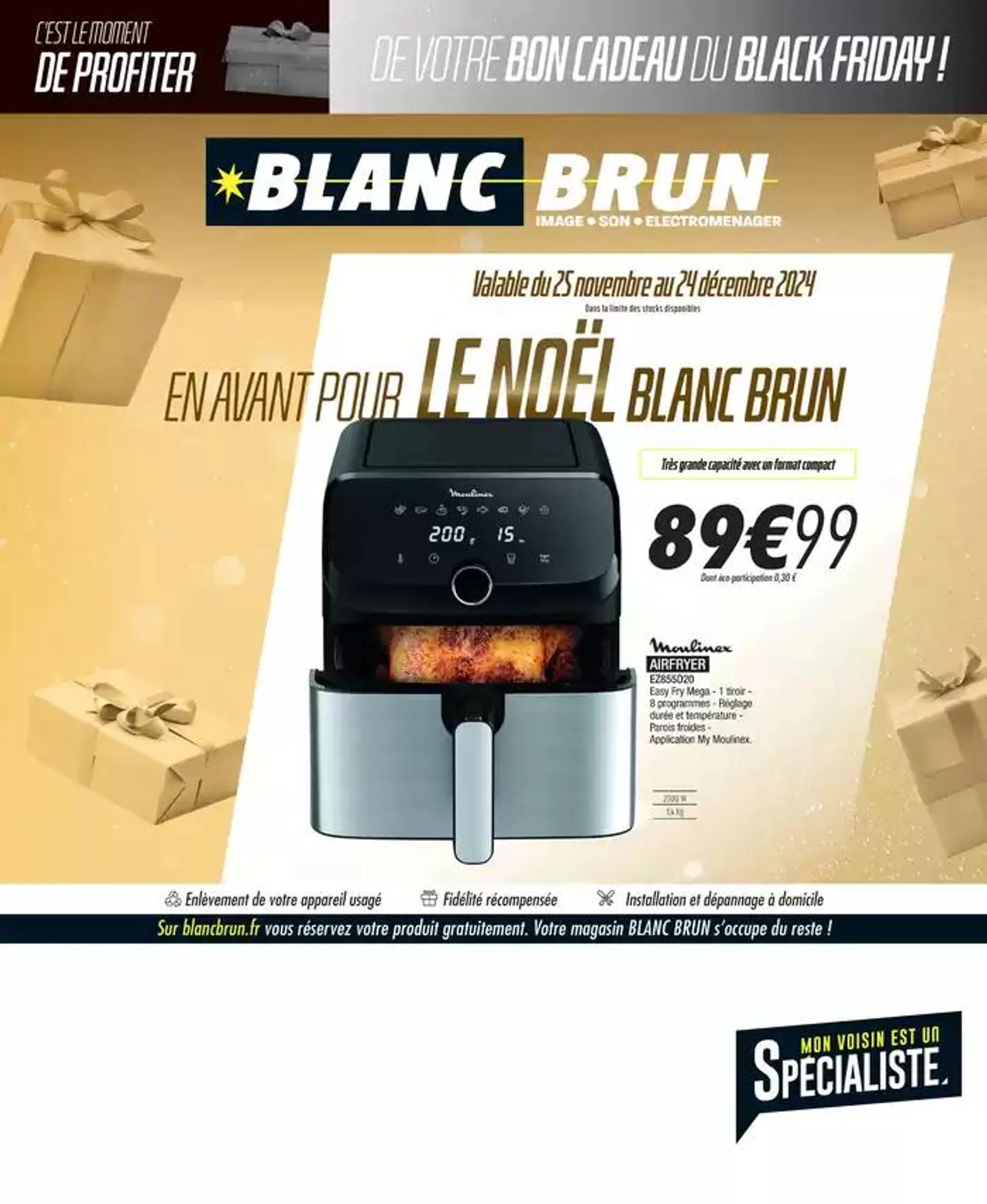 Tabloïd BlancBrun Black Friday / Noël 2024 QR - 3