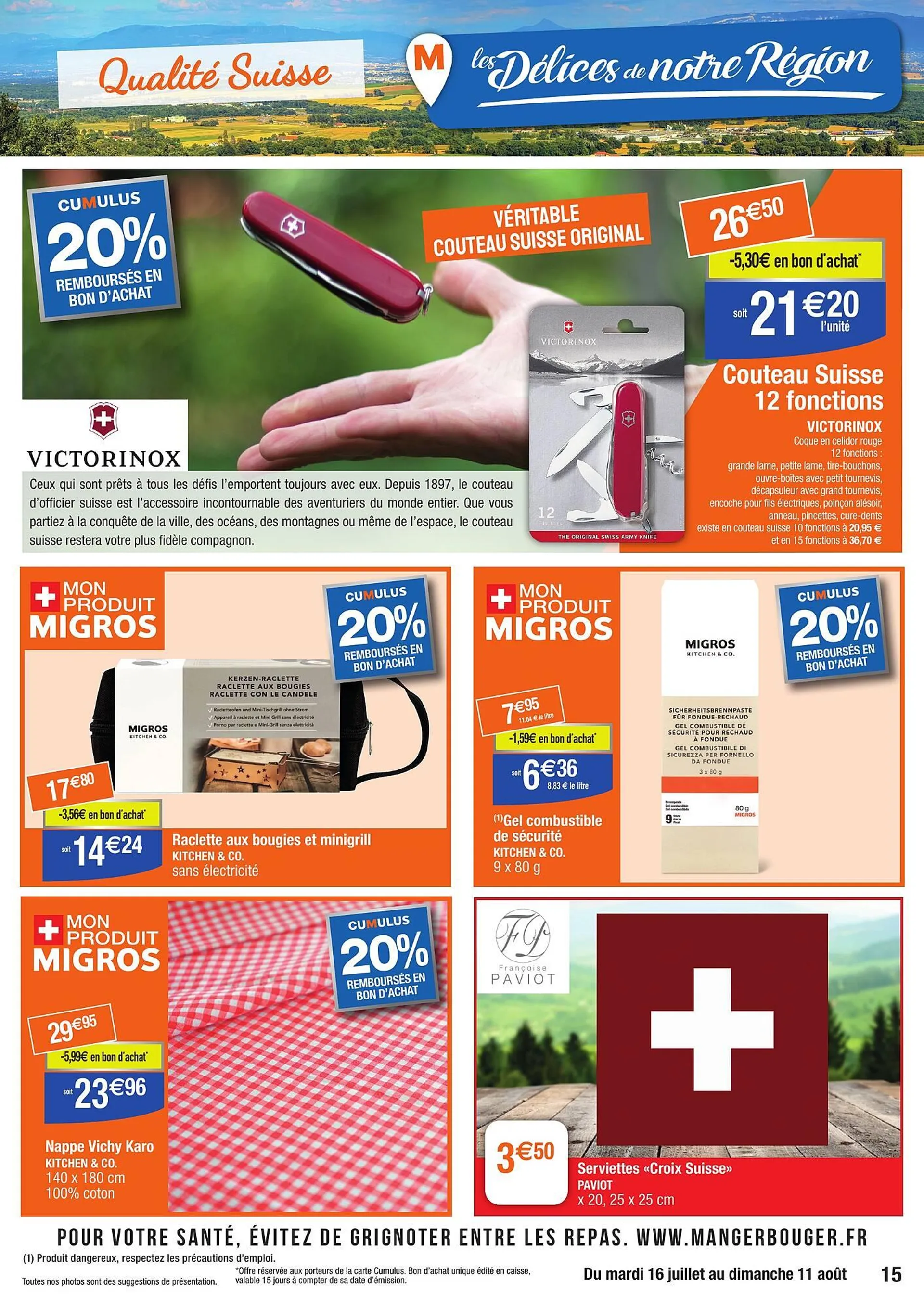 Catalogue Migros - 15