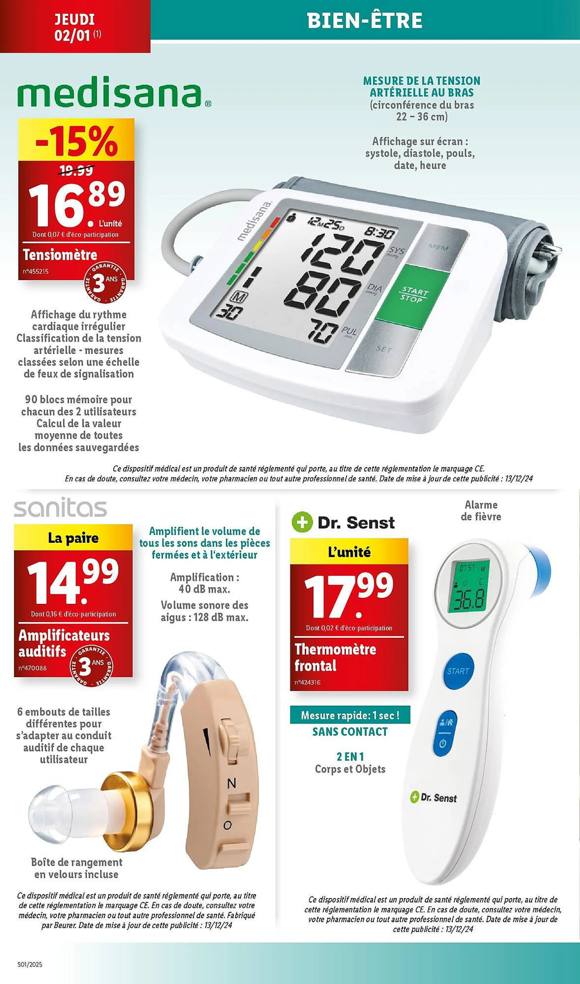 Catalogue Lidl du 30 décembre au 2 janvier 2025 - Catalogue page 32