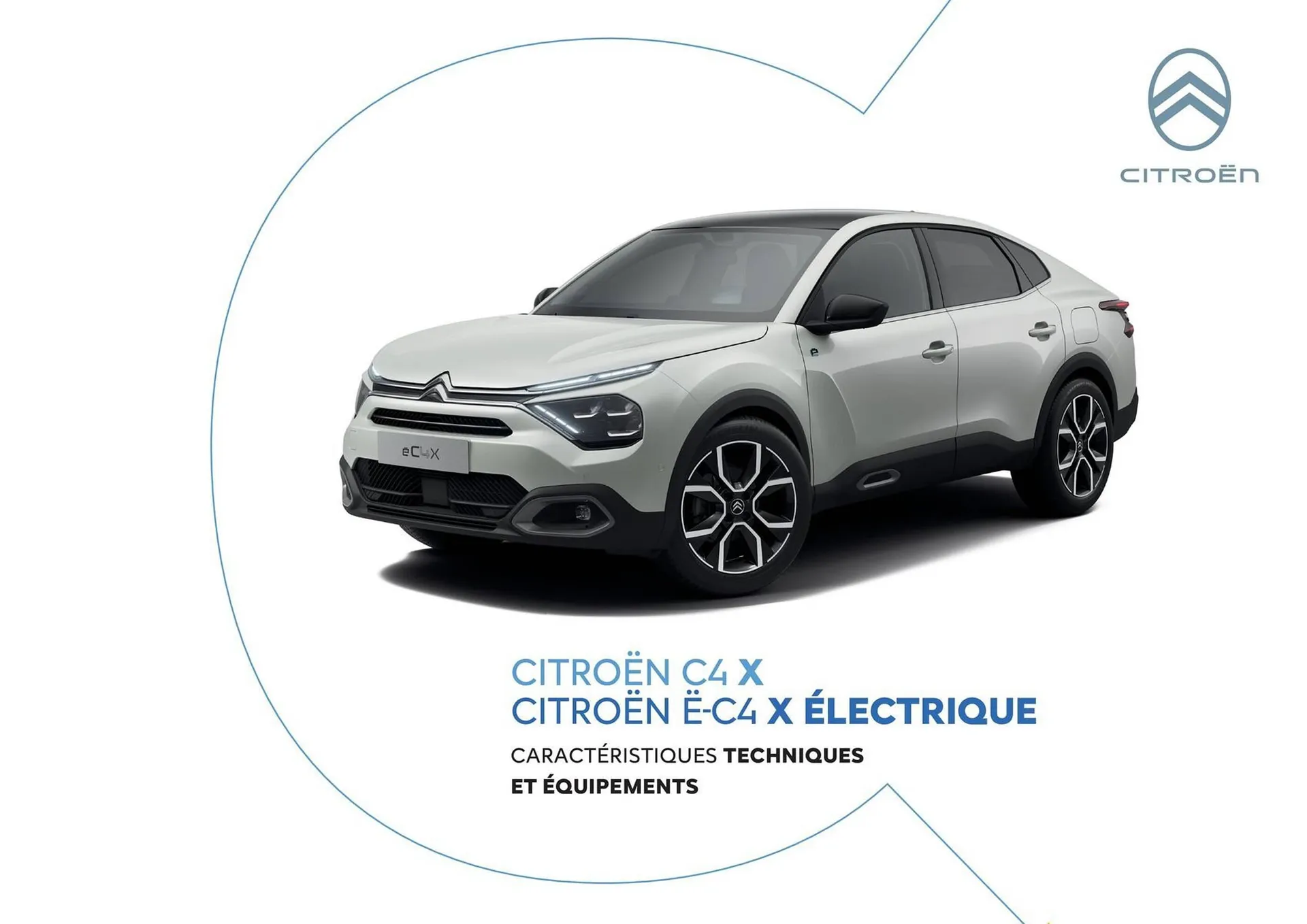 Catalogue Citroën Ë-C4 X ÉLECTRIQUE - 1