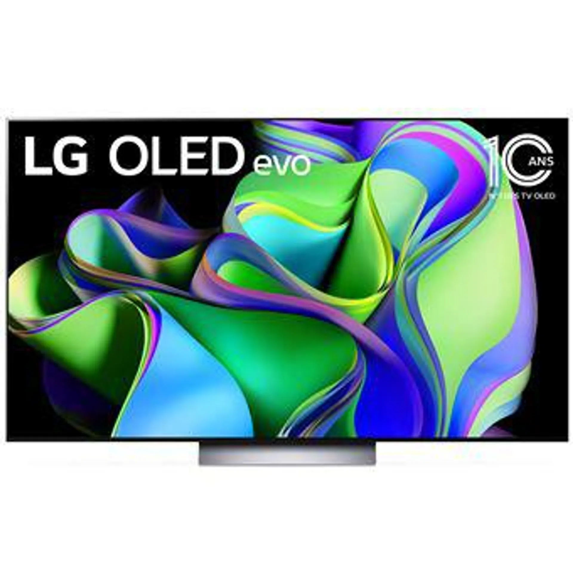 TV OLED Evo LG OLED65C3 164 cm 4K UHD Smart TV 2023 Noir et Argent