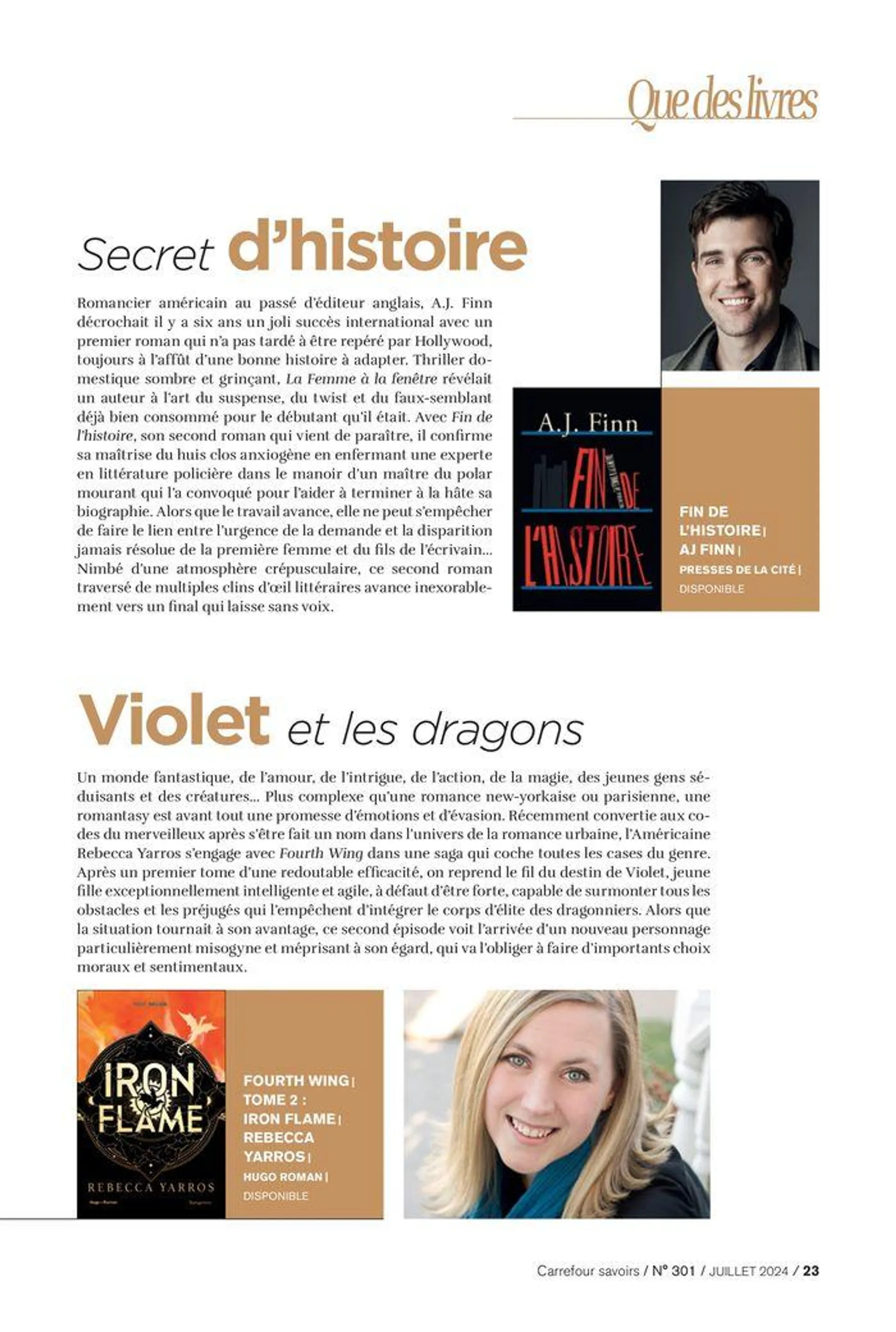 À chacun sa culture du 2 juillet au 30 juillet 2024 - Catalogue page 23