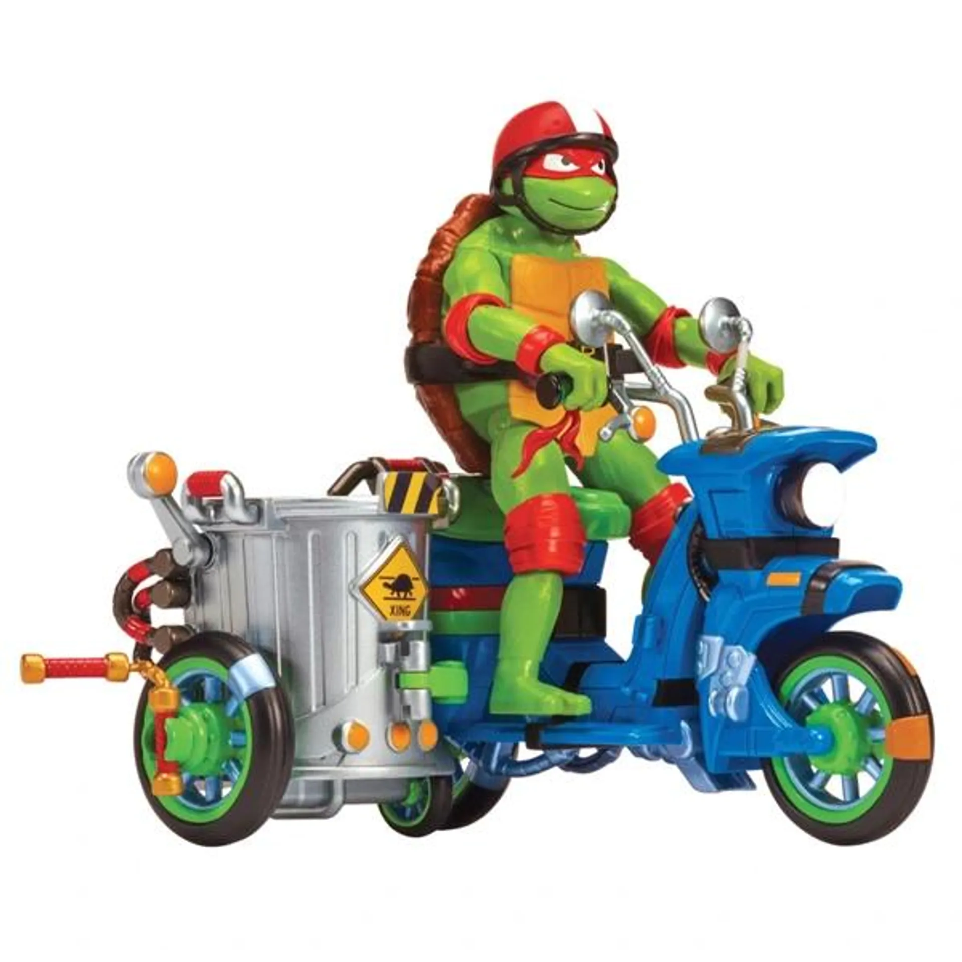 Tortues Ninja - Scooter de Combat Avec Figurine Raphael