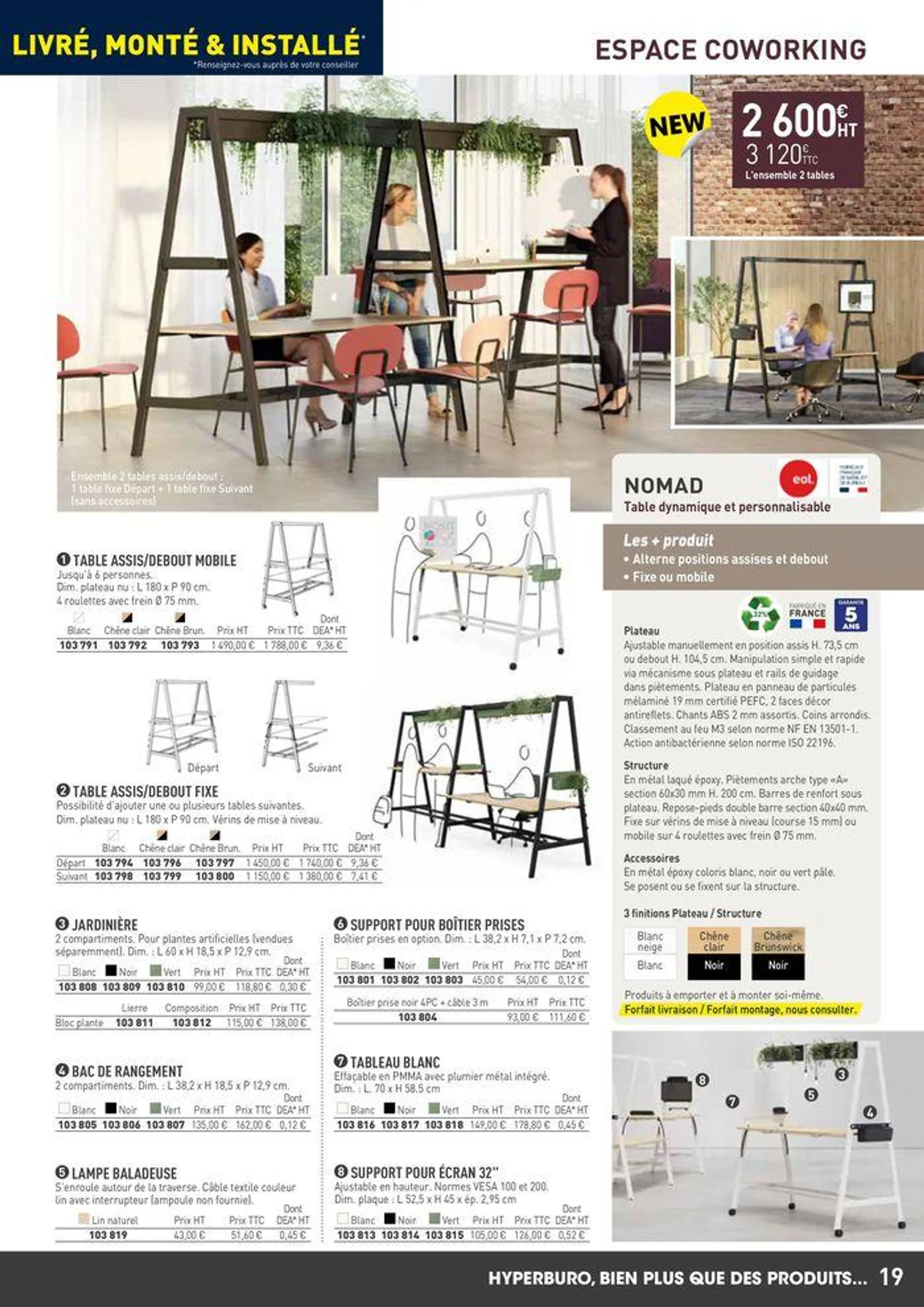 Sélection Mobilier 2024/2025 du 19 septembre au 31 décembre 2024 - Catalogue page 19