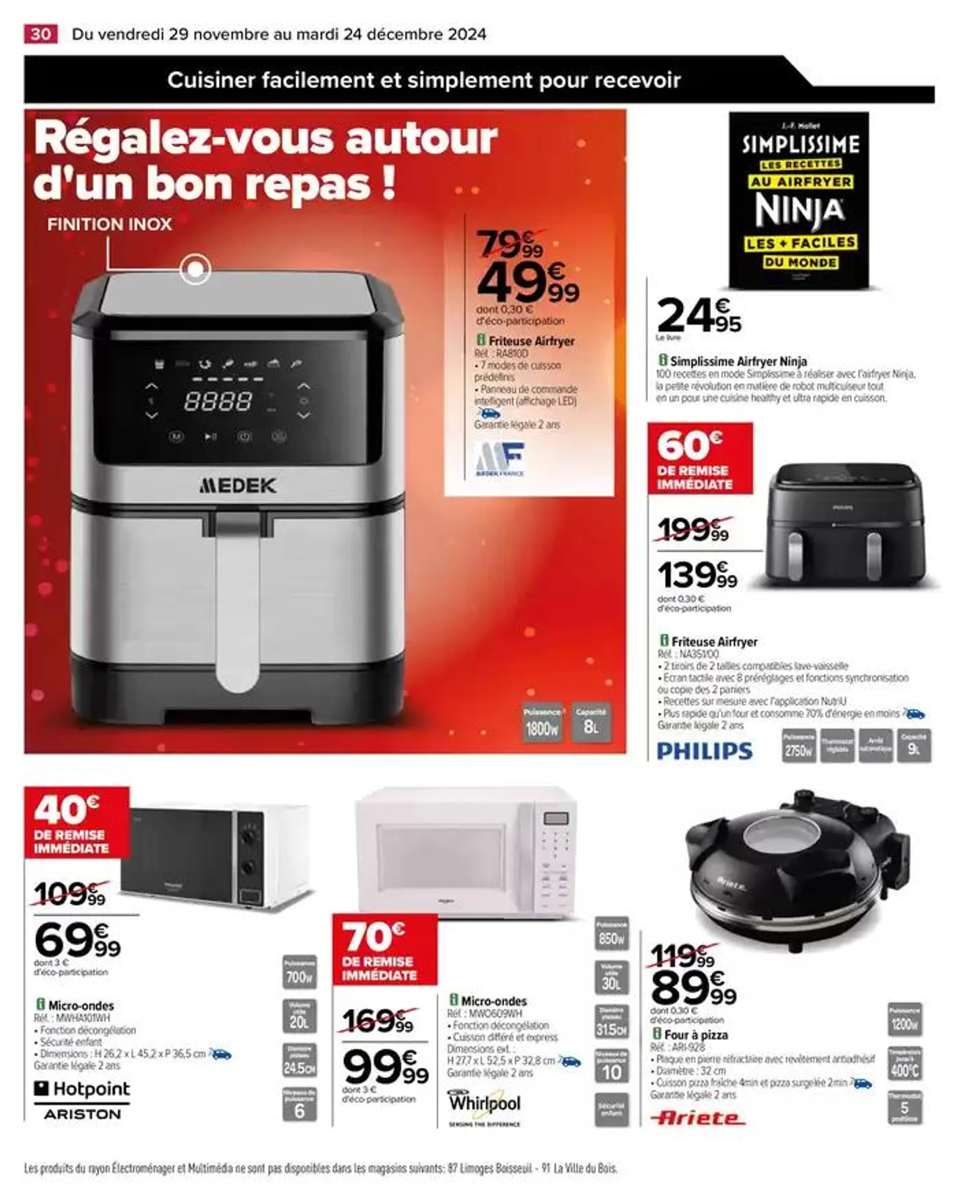 OFFREZ LA MAGIE DU HIGH-TECH POUR NOËL du 29 novembre au 24 décembre 2024 - Catalogue page 32