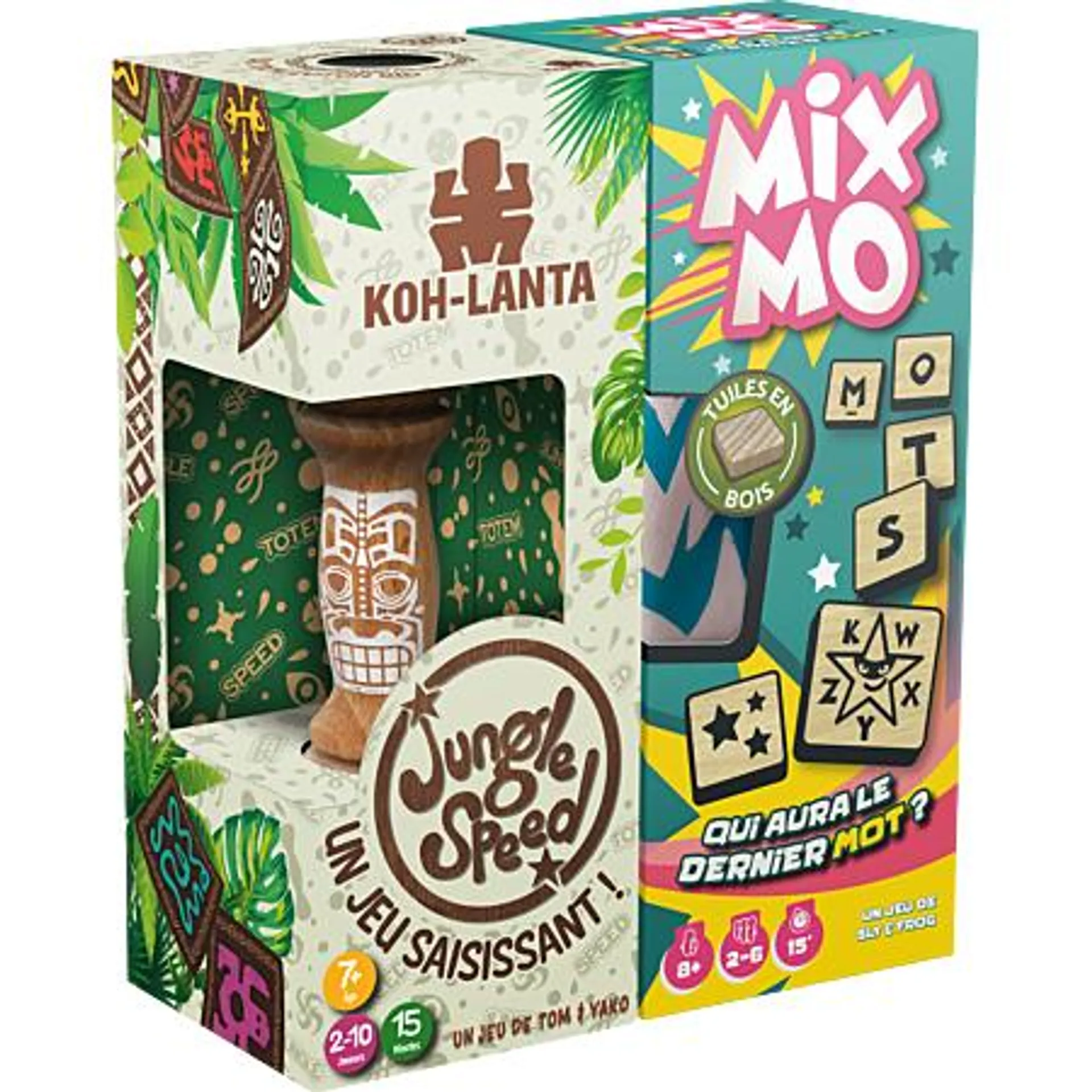 Bundle Jungle Speed Koh Lanta + Mixmo