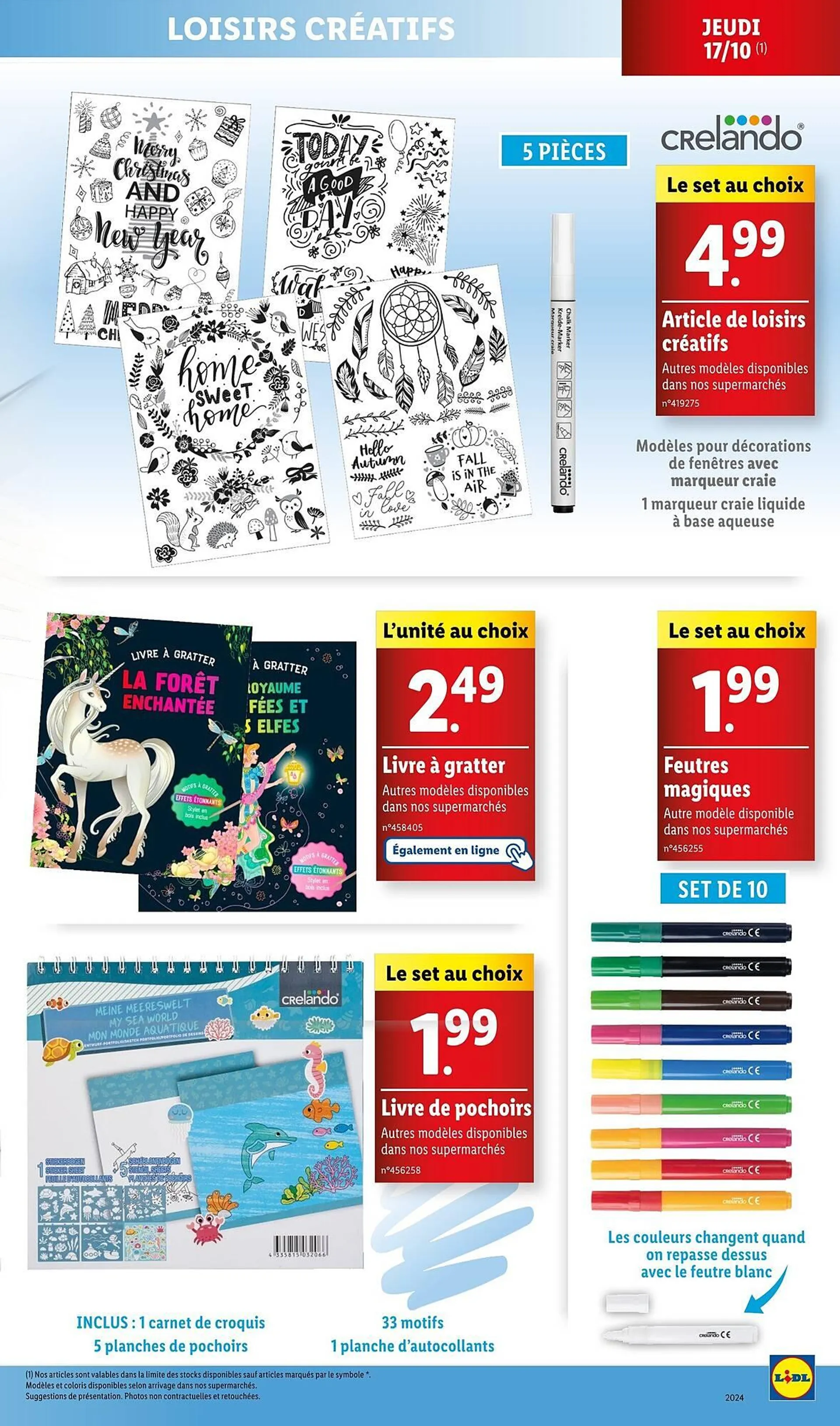 Catalogue Lidl du 17 octobre au 21 octobre 2024 - Catalogue page 3