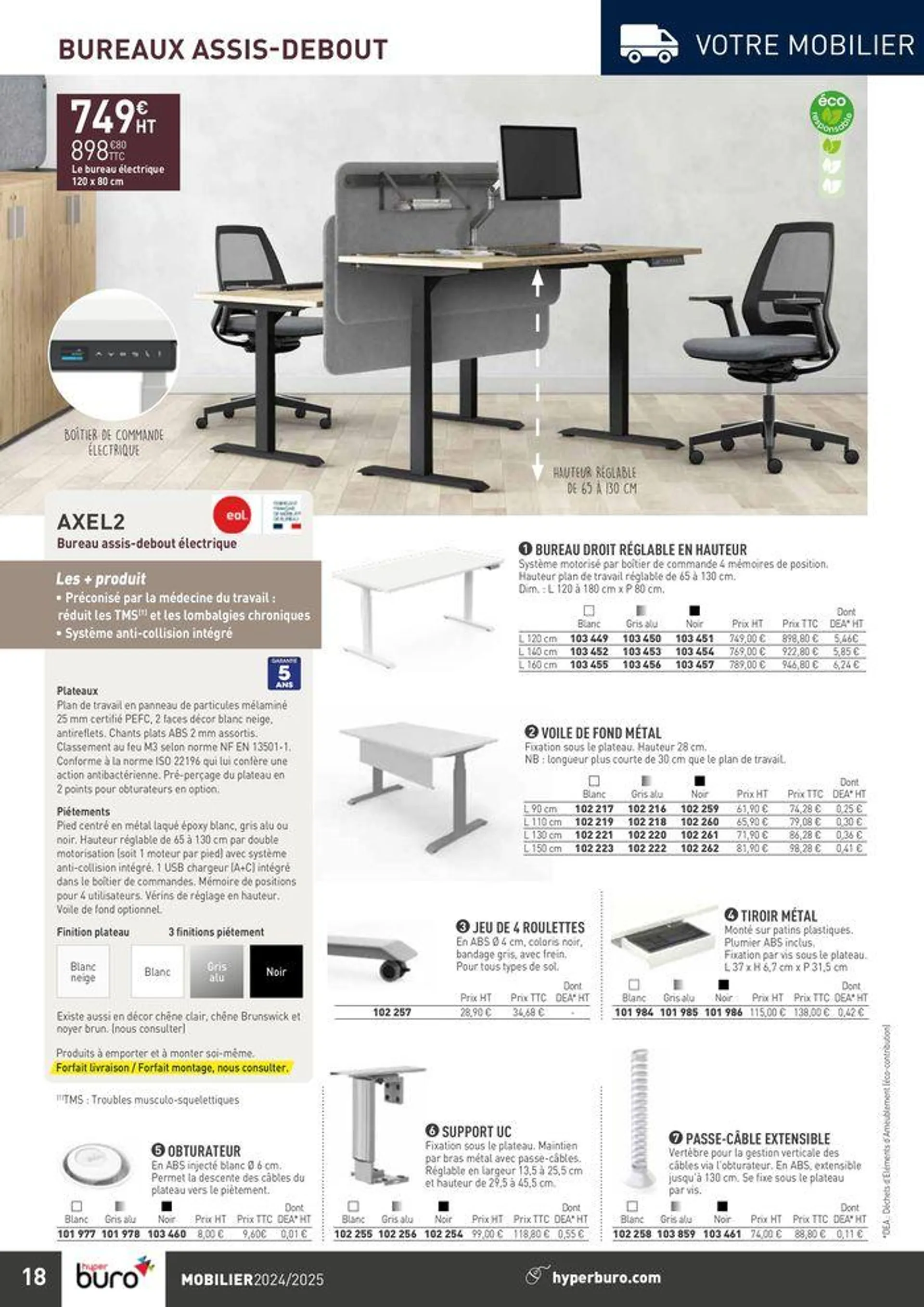 Sélection Mobilier 2024/2025 du 19 septembre au 31 décembre 2024 - Catalogue page 18