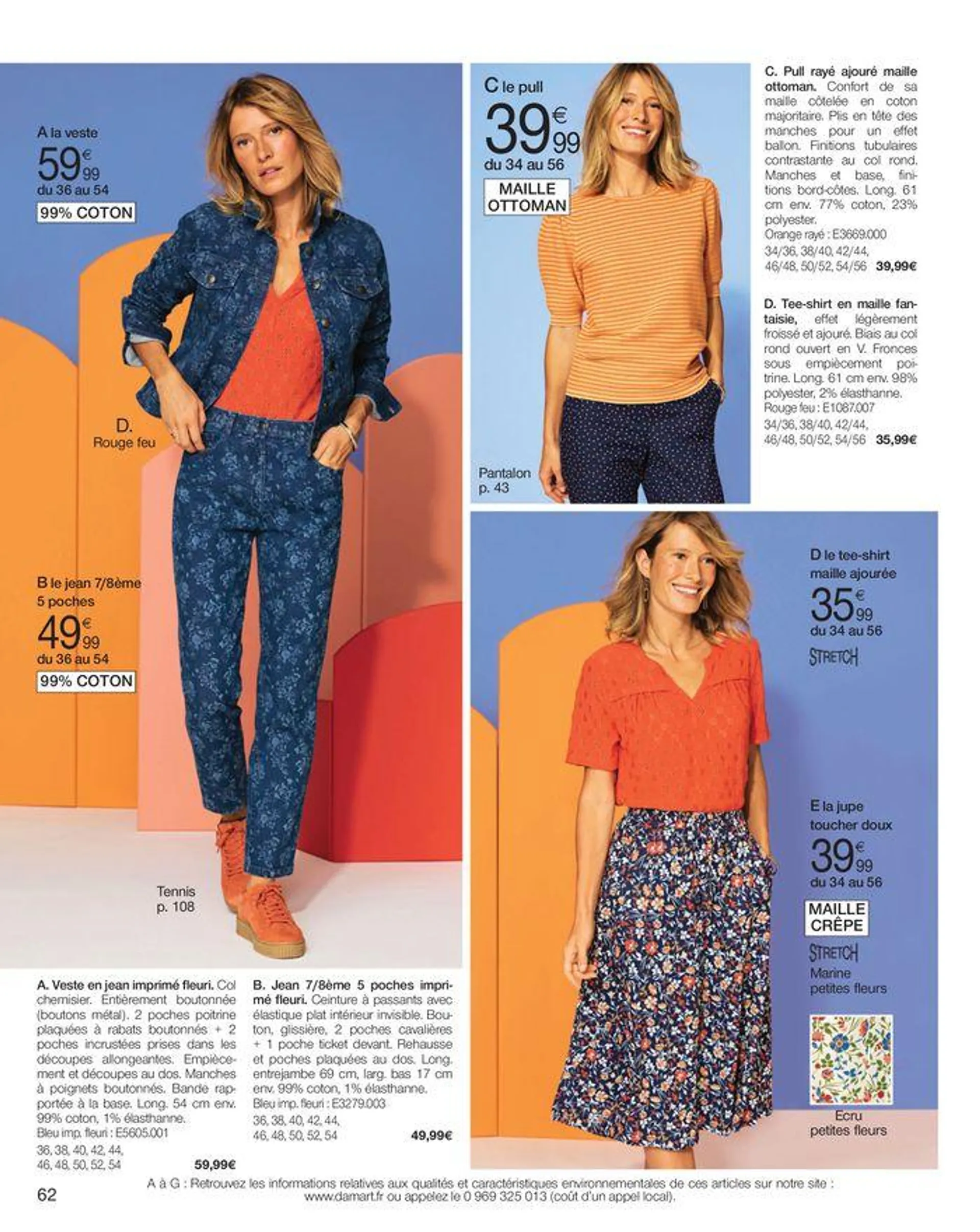 Le confort me donne du style du 10 mai au 31 octobre 2024 - Catalogue page 62