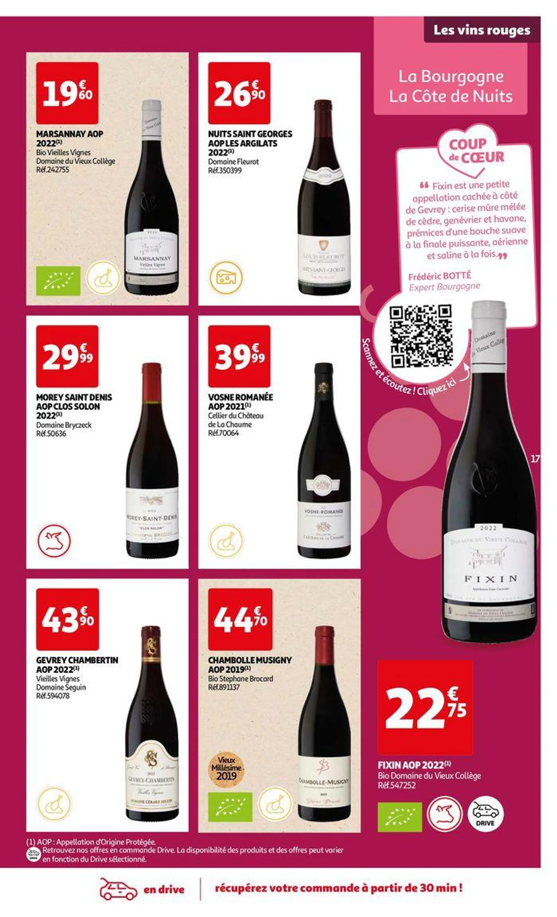 Foire au vins : Un grand choix de cuvées du 24 septembre au 7 octobre 2024 - Catalogue page 17