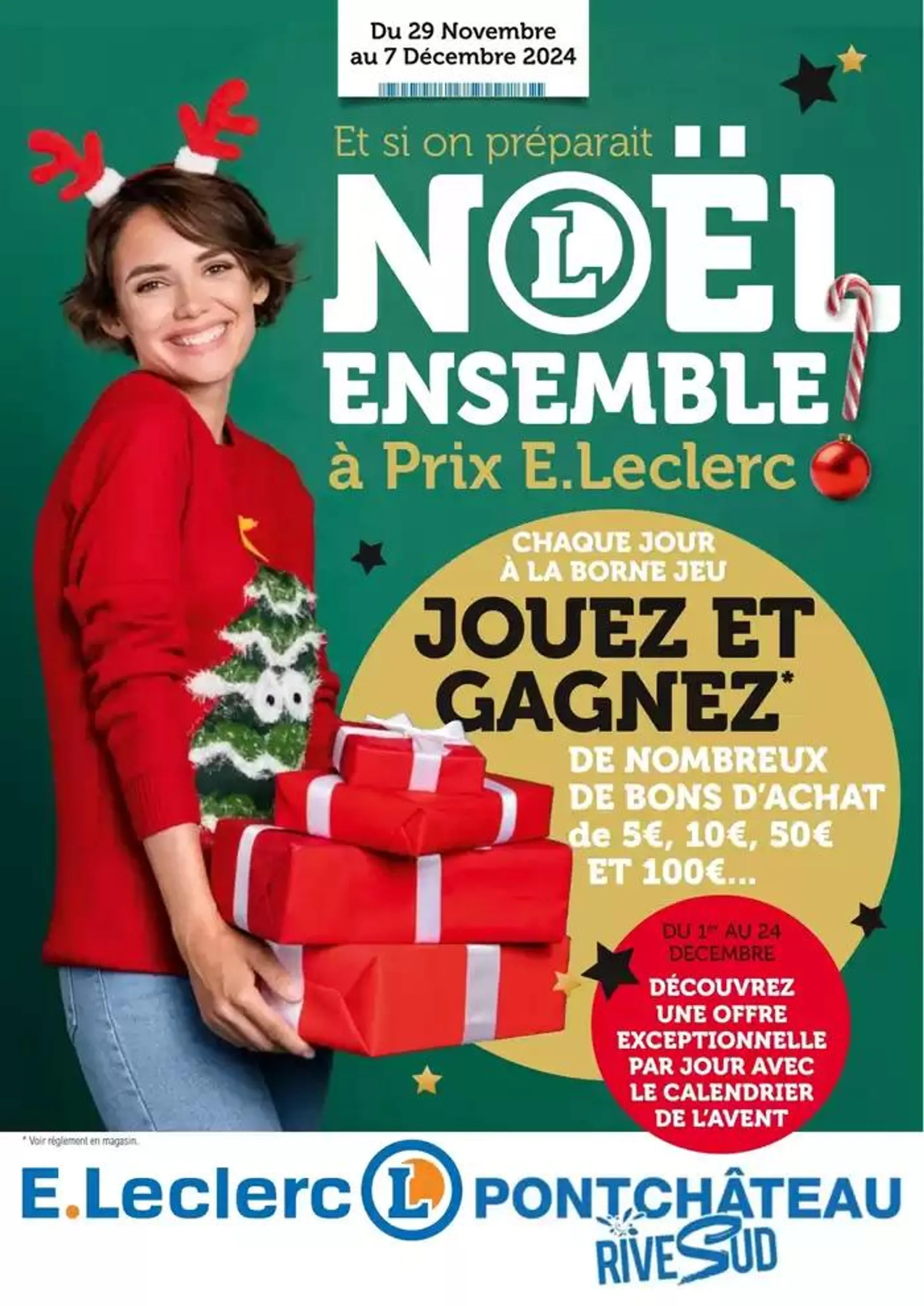 ET SI ON PREPARAIT NOEL ENSEMBLE du 29 novembre au 7 décembre 2024 - Catalogue page 1