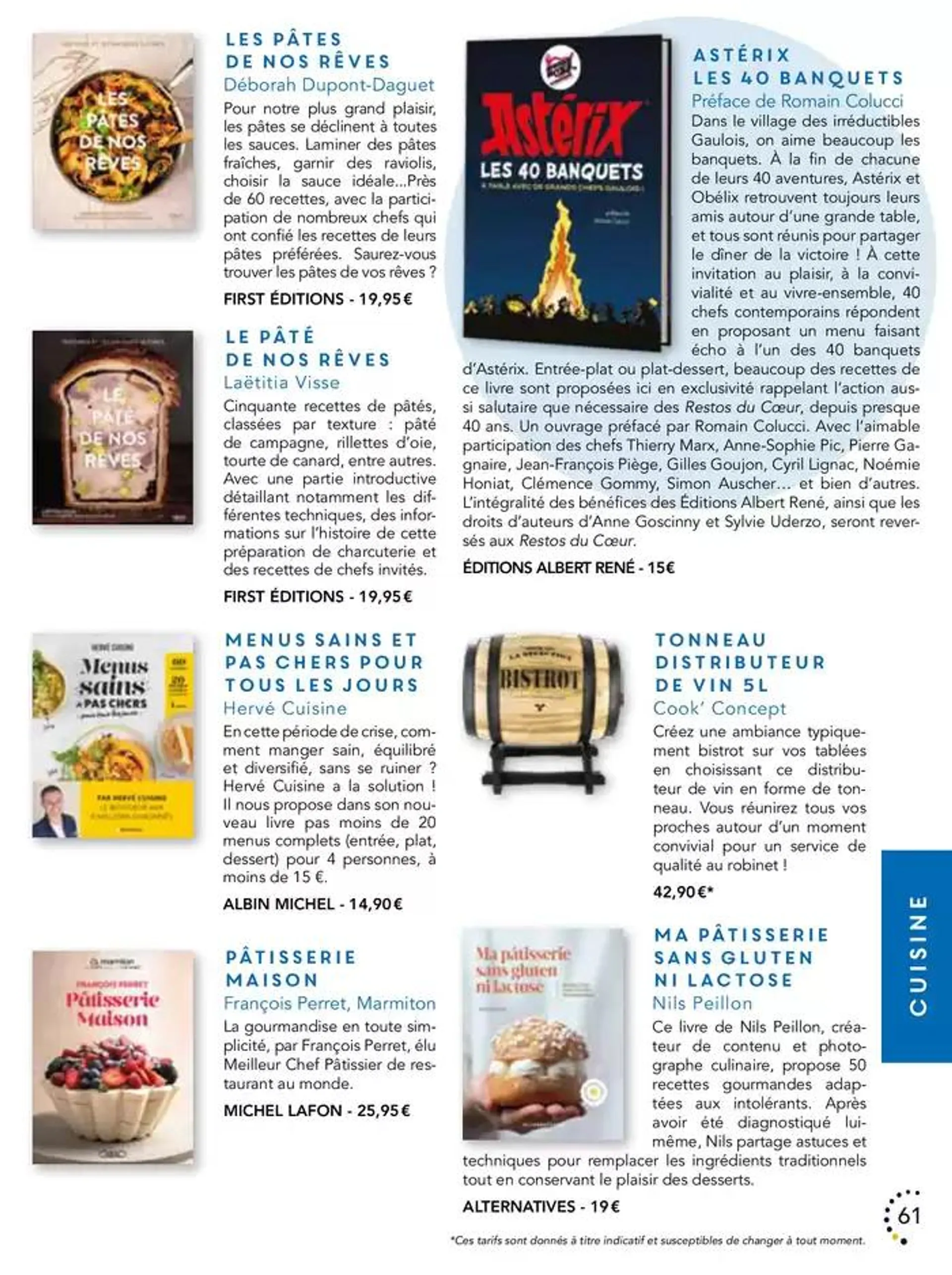 Les belles surprises de Noël du 23 octobre au 25 décembre 2024 - Catalogue page 61