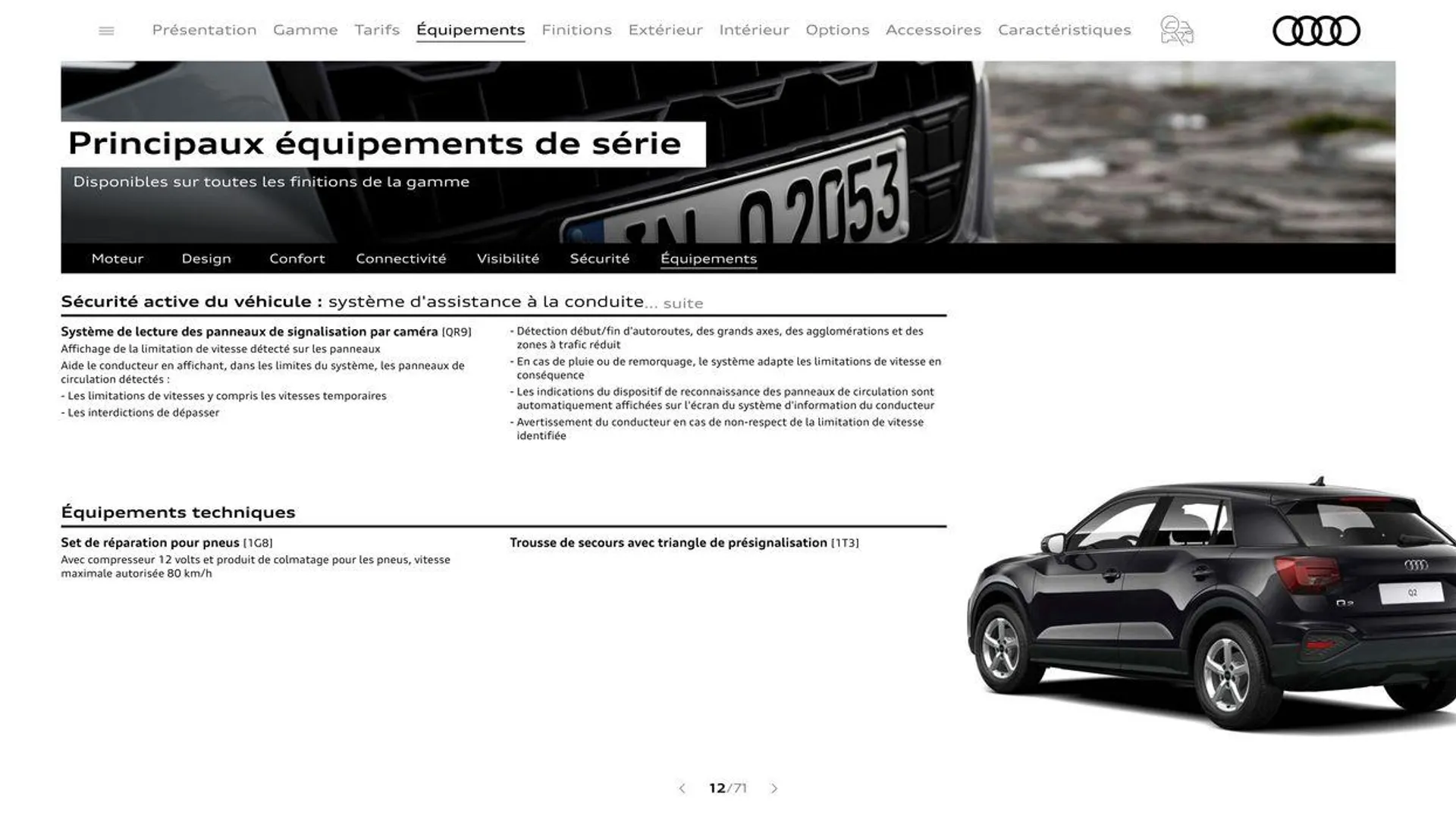 Audi Q2 du 20 août au 31 décembre 2024 - Catalogue page 12