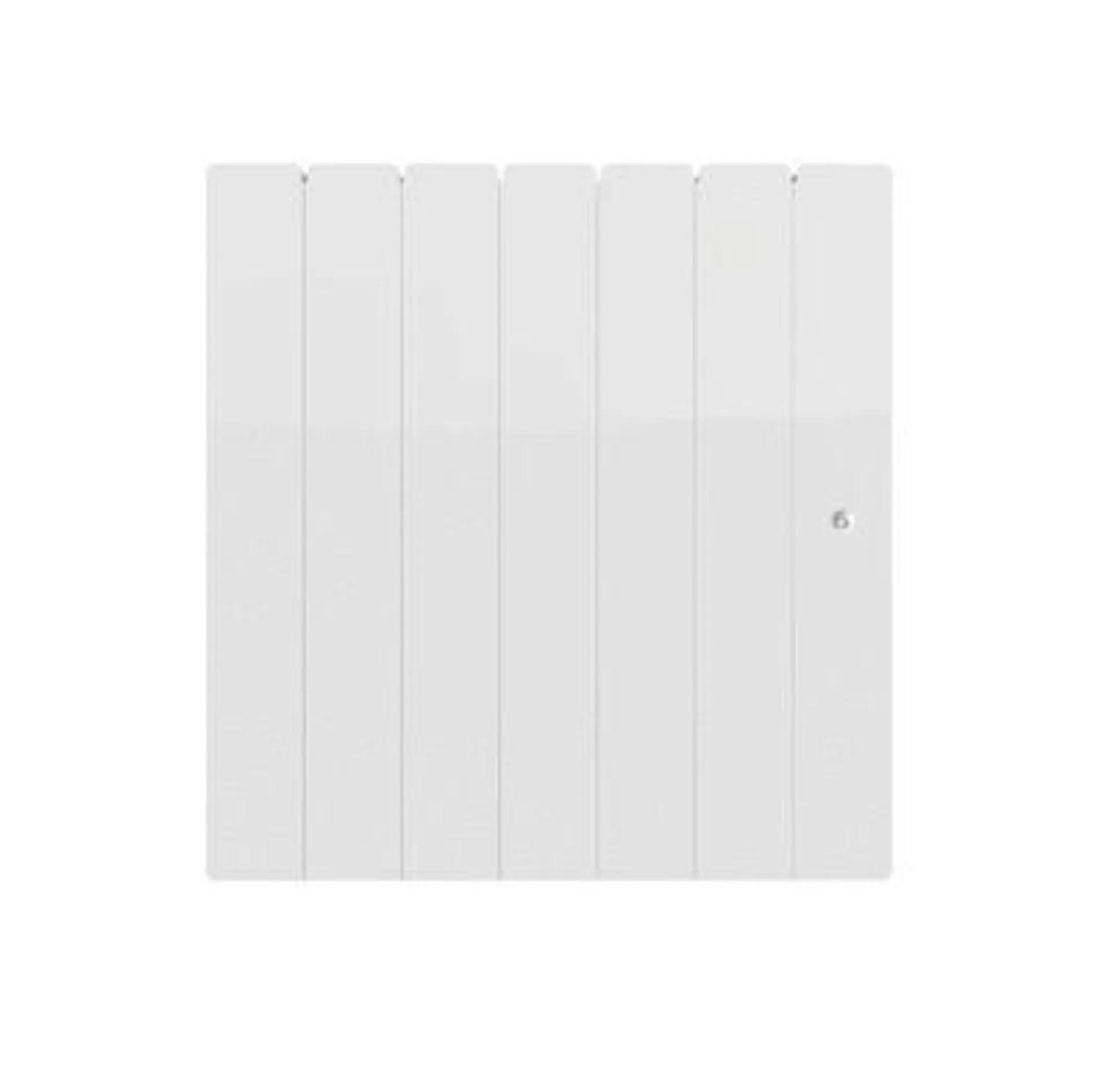 Radiateur à inertie sèche Fontéa 2000 W horizontal blanc NOIROT