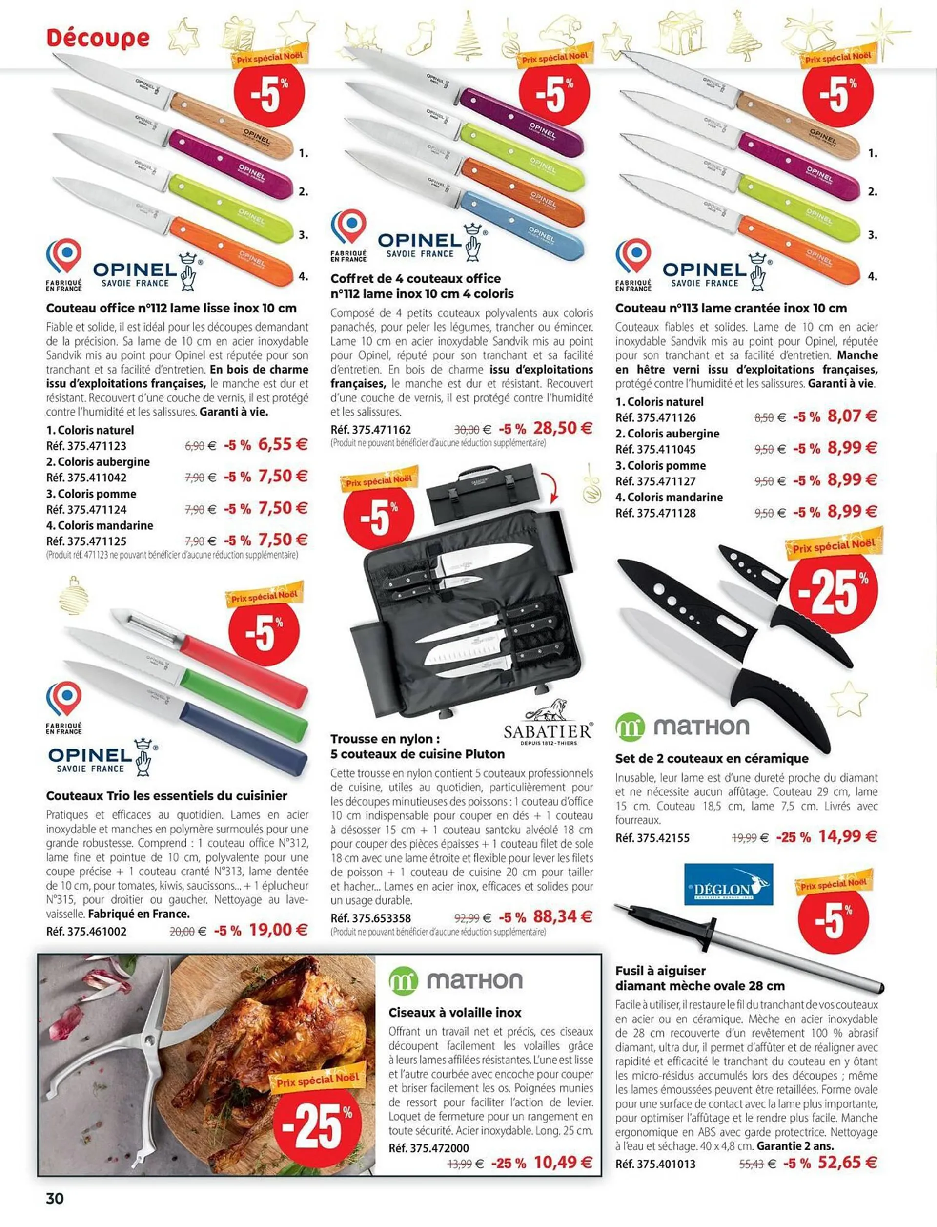 Catalogue Mathon du 15 décembre au 31 décembre 2023 - Catalogue page 30