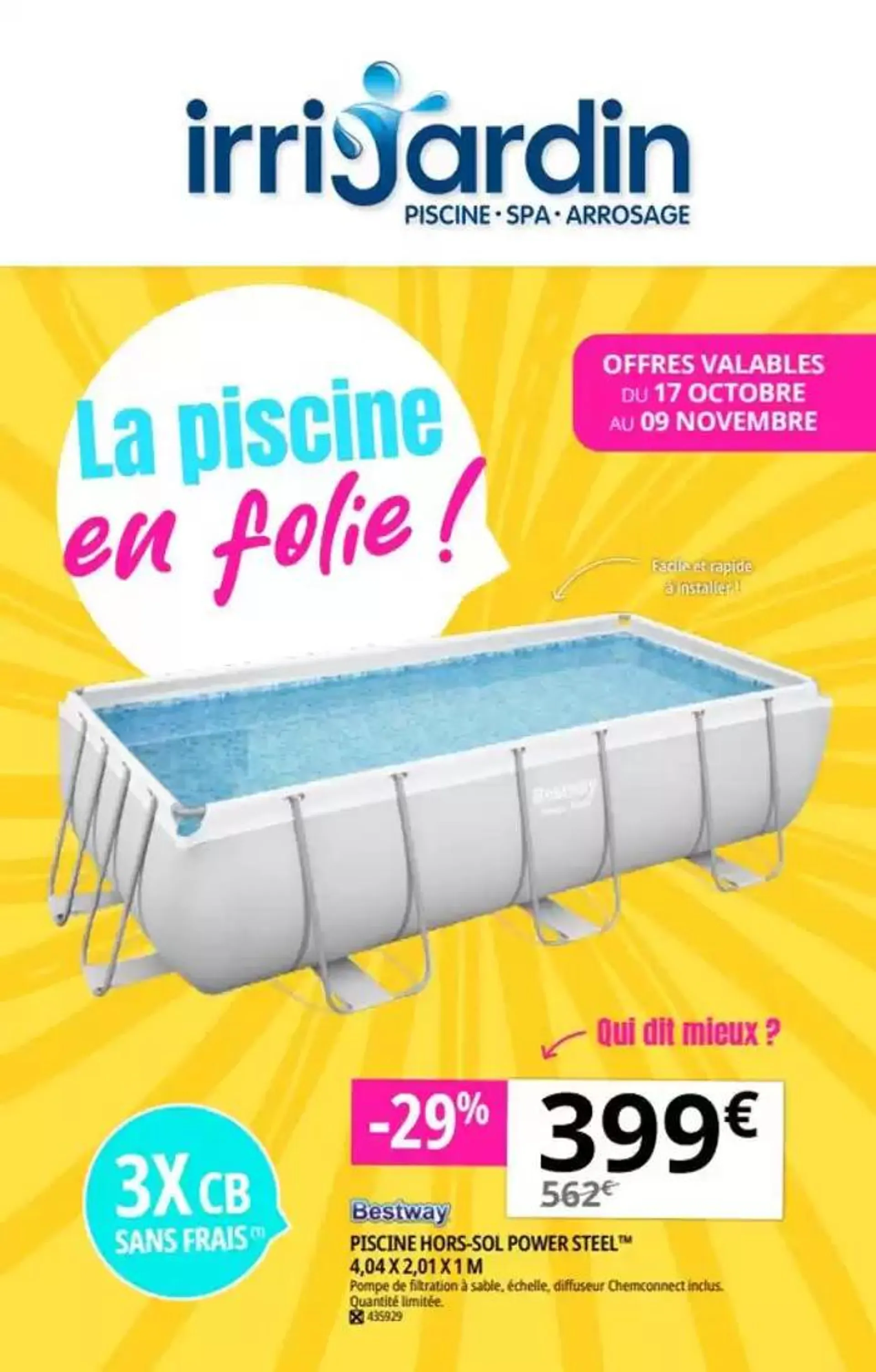 La piscine en folie ! - 1