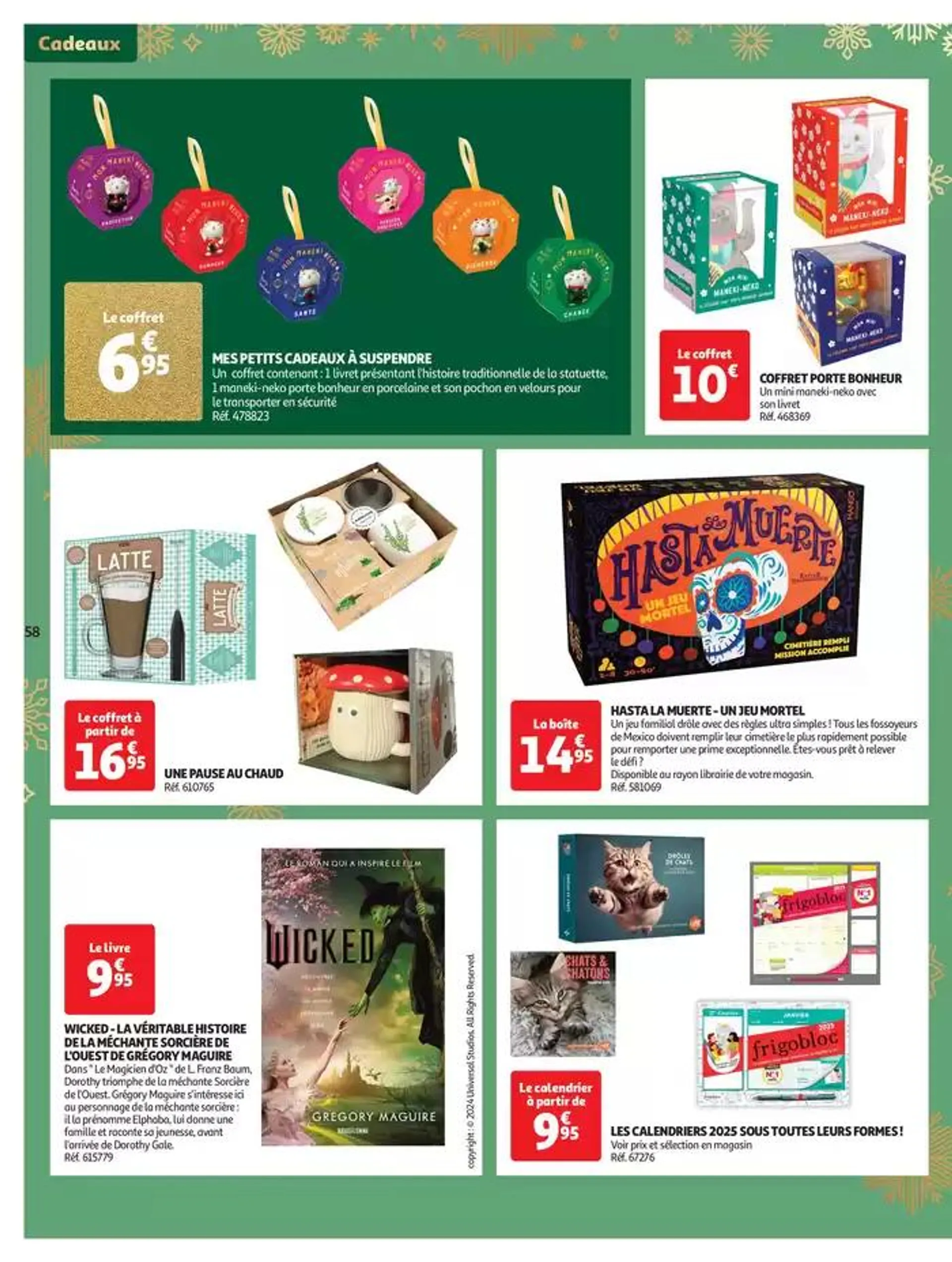 Fêtons Noël  du 17 décembre au 24 décembre 2024 - Catalogue page 58