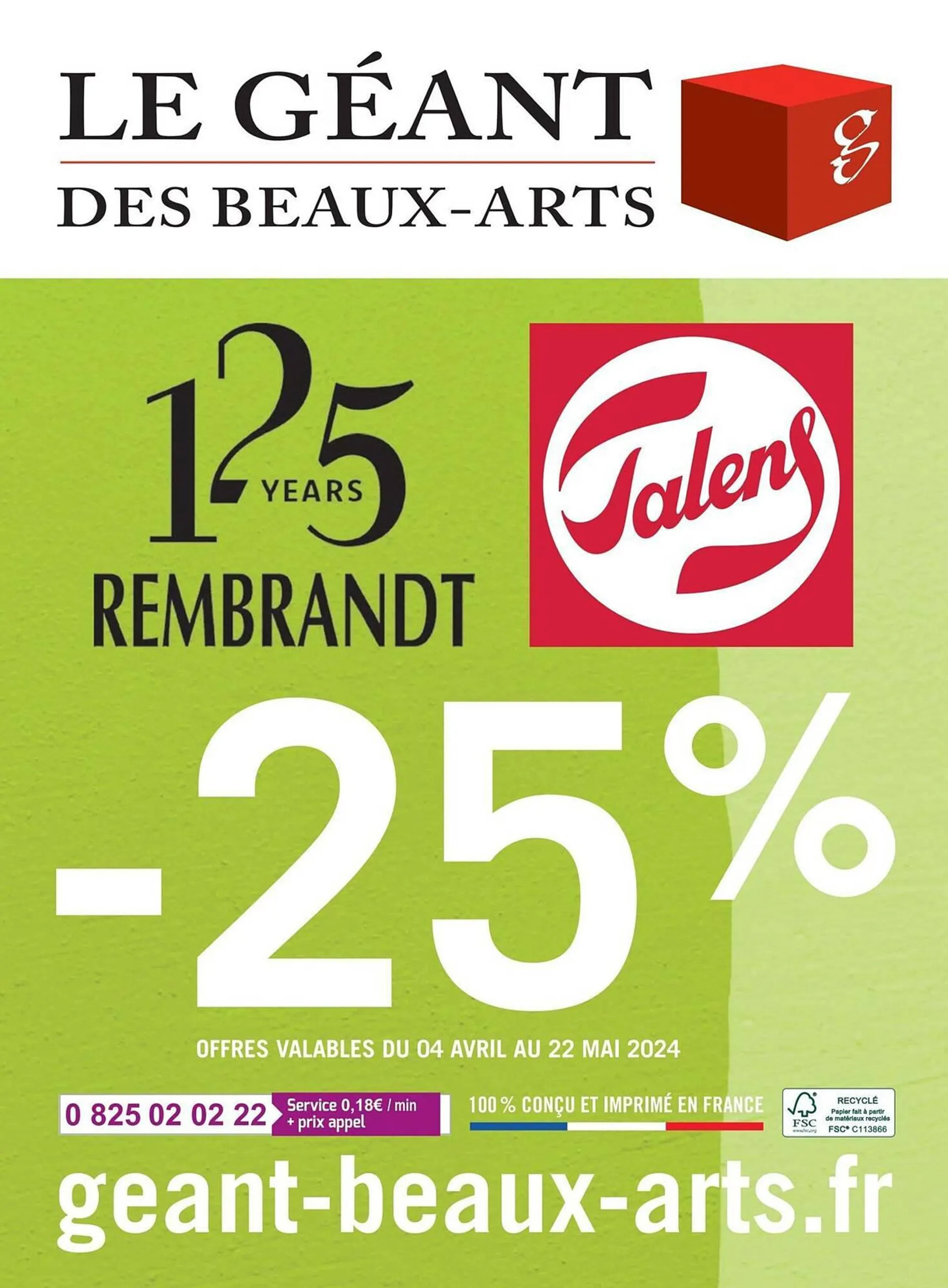 Catalogue Le Géant des Beaux-Arts du 4 avril au 22 mai 2024 - Catalogue page 